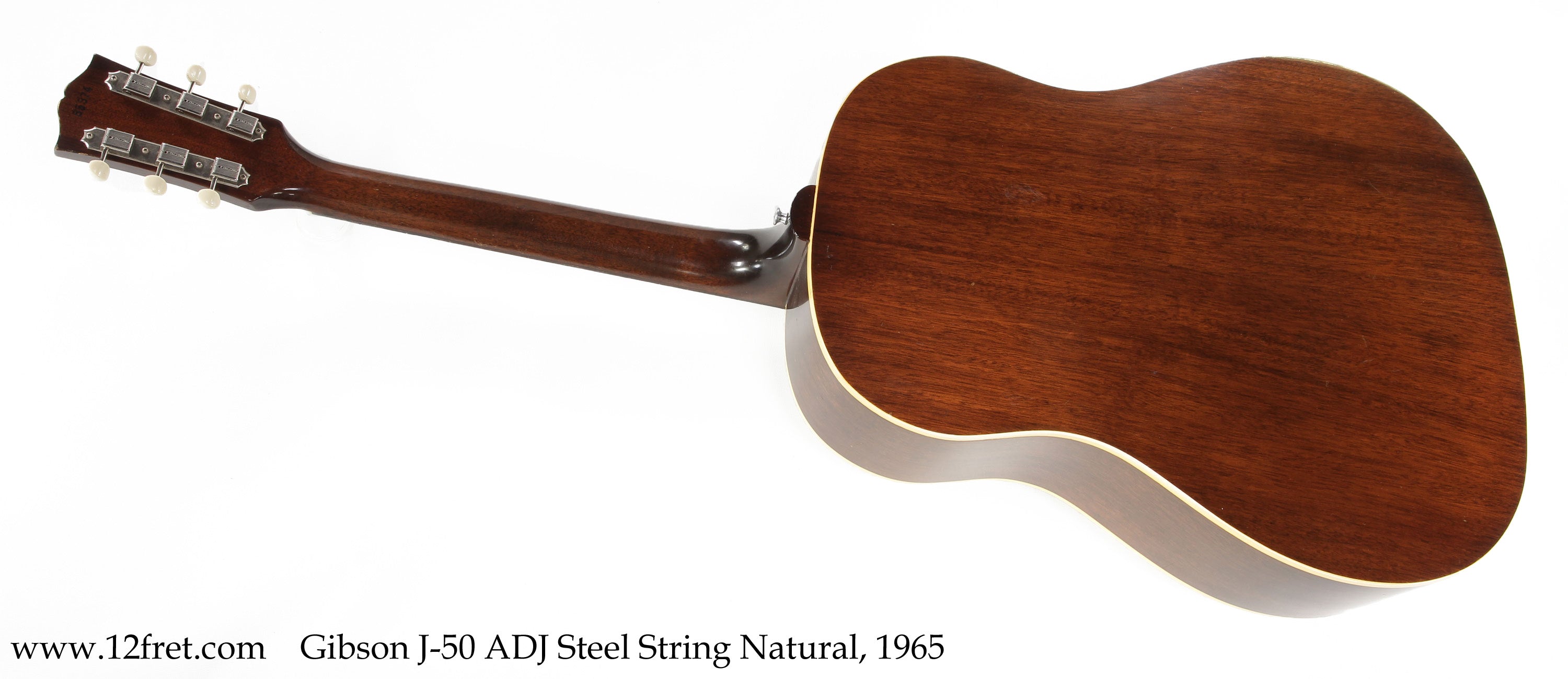 Gibson J-50 ADJ Steel String Natural, 1965 - The Twelfth Fret