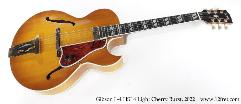 Gibson L-4 HSL4 Light Cherry Burst, 2022 - The Twelfth Fret