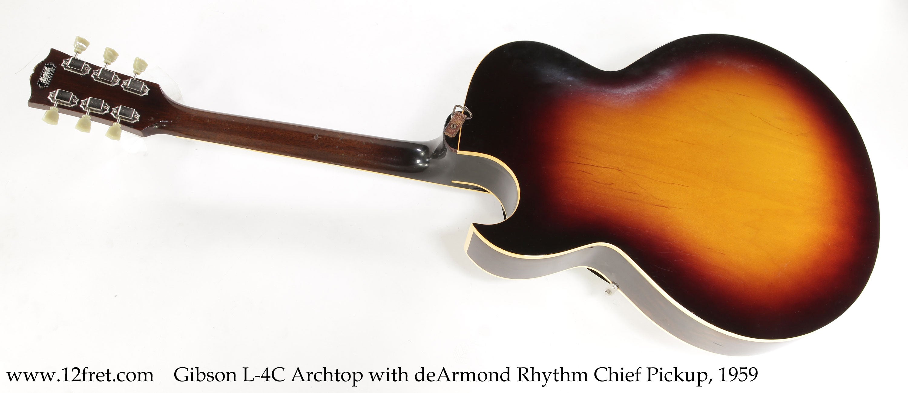 Gibson L-4C Archtop with DeArmond Rhythm Chief Pickup, 1959 - The Twelfth Fret
