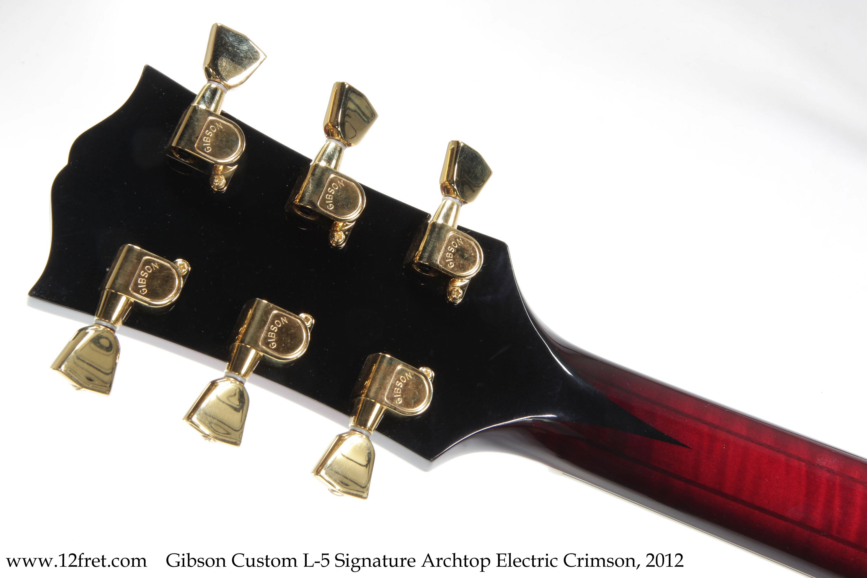 Gibson Custom L-5 Signature Archtop Electric Crimson, 2012  - The Twelfth Fret