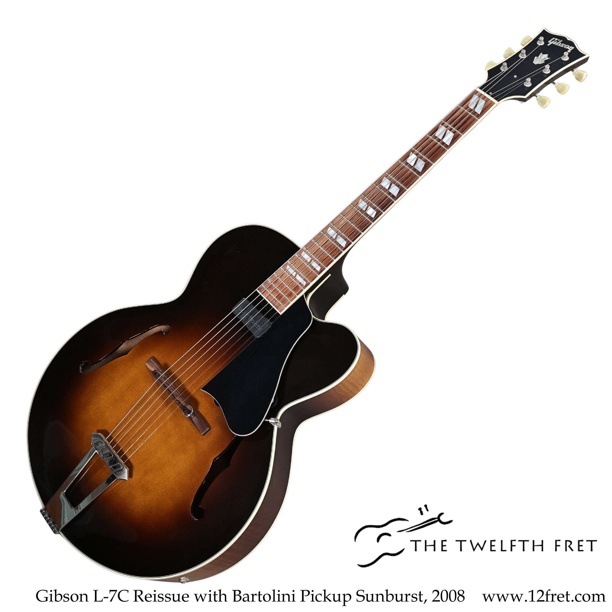Gibson L-7C Reissue with Bartolini Pickup Sunburst, 2008 - The Twelfth Fret