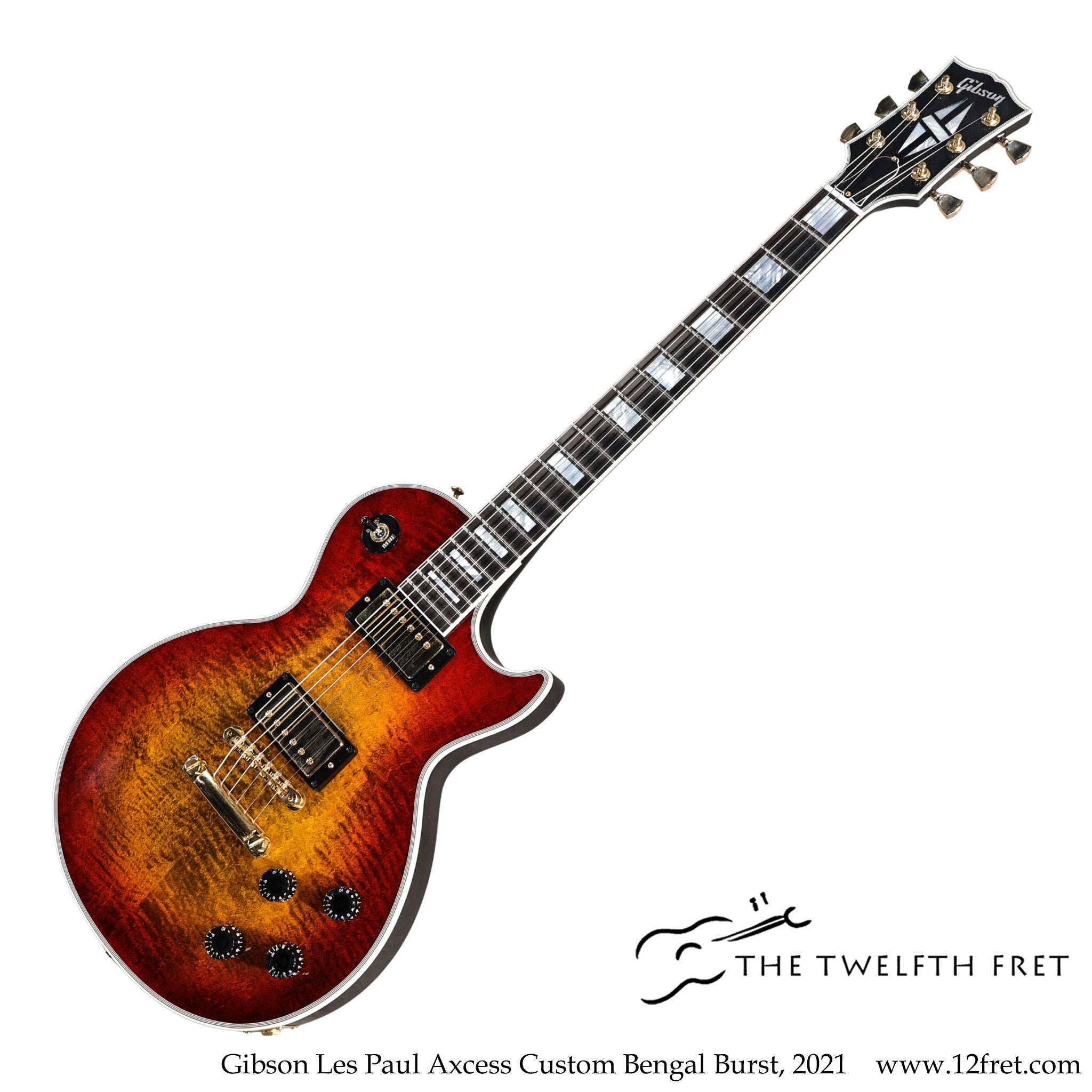 Gibson Les Paul Axcess Custom Bengal Burst, 2021 - The Twelfth Fret