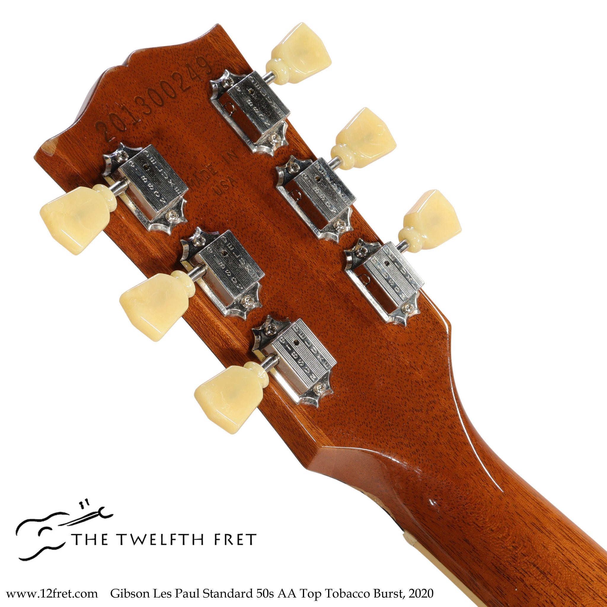 Gibson Les Paul Standard 50s AA Top Tobacco Burst, 2020 - The Twelfth Fret