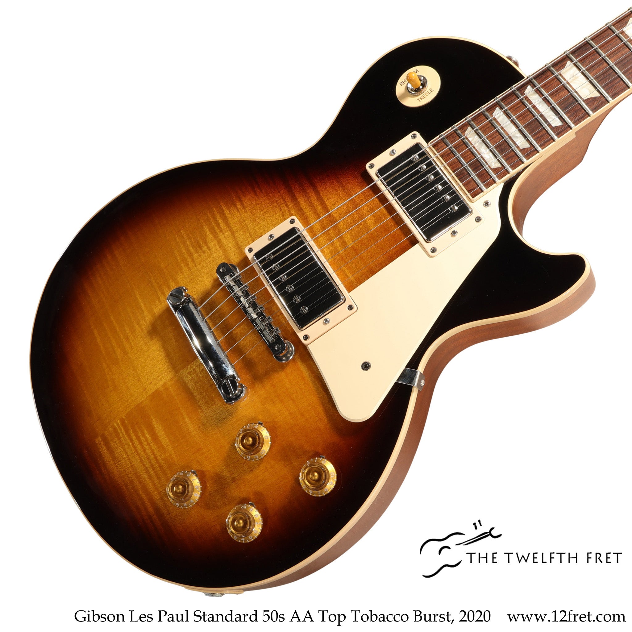 Gibson Les Paul Standard 50s AA Top Tobacco Burst, 2020 - The Twelfth Fret