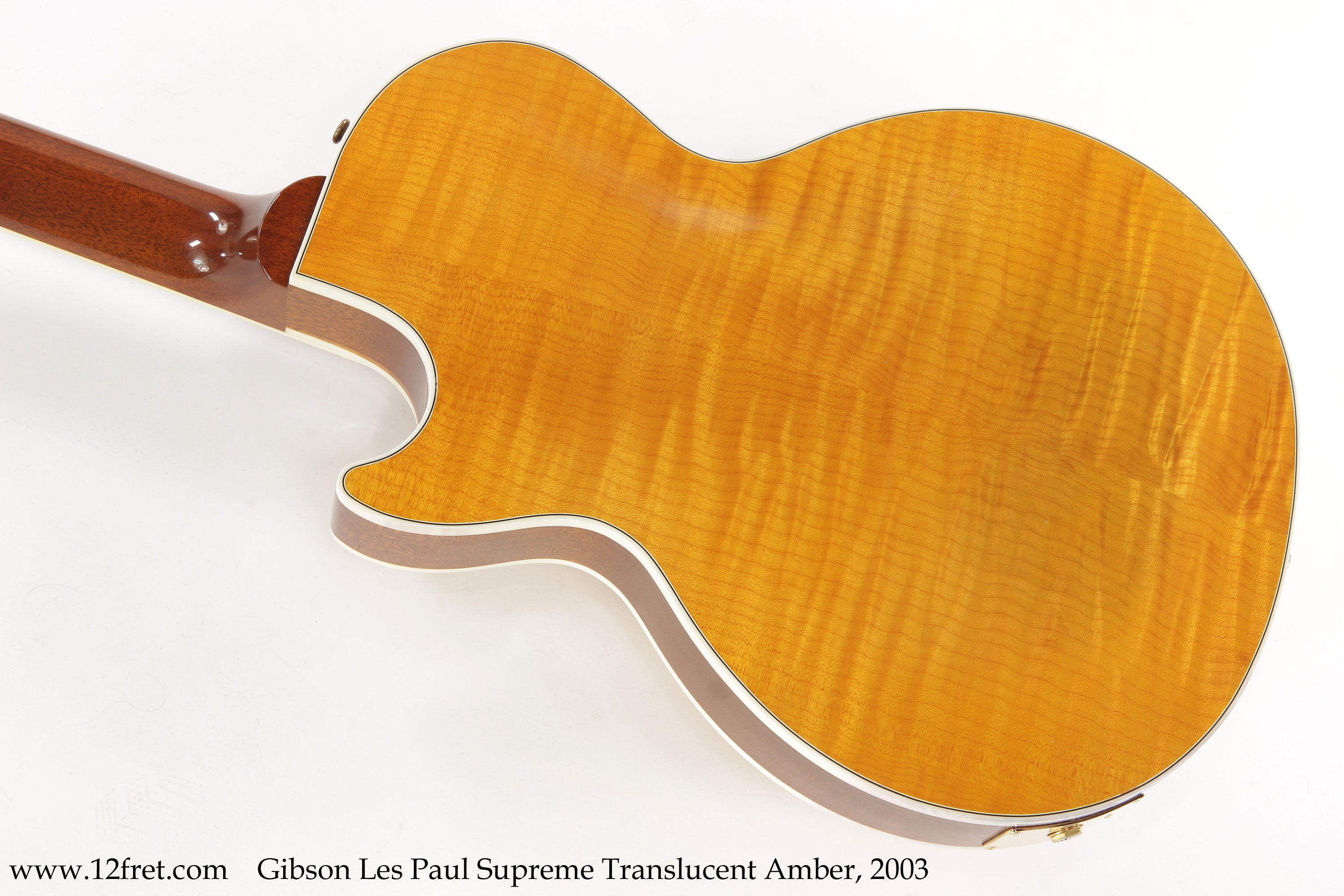 Gibson Les Paul Supreme Translucent Amber, 2003 - The Twelfth Fret
