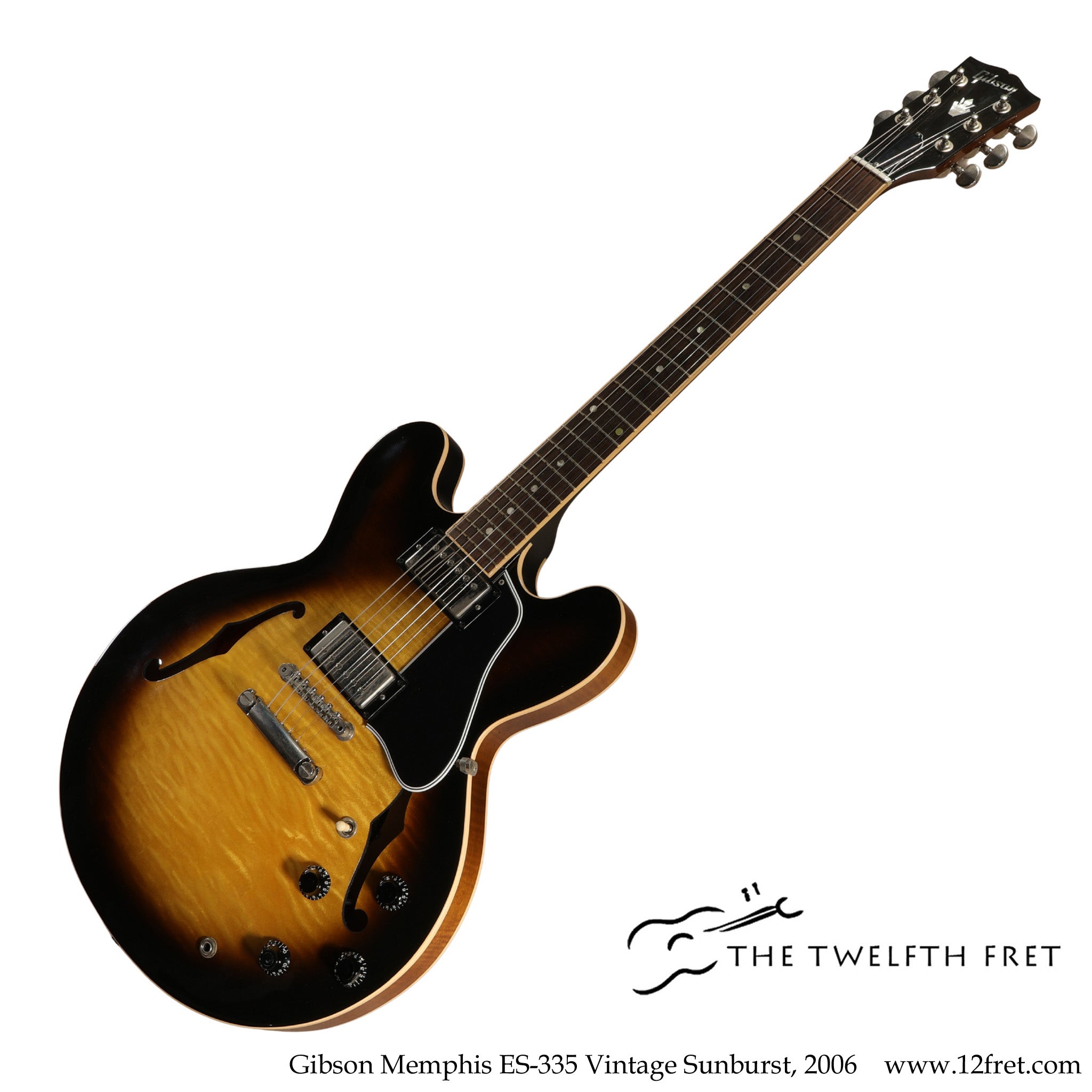 Gibson Memphis ES-335 Vintage Sunburst, 2006 - The Twelfth Fret