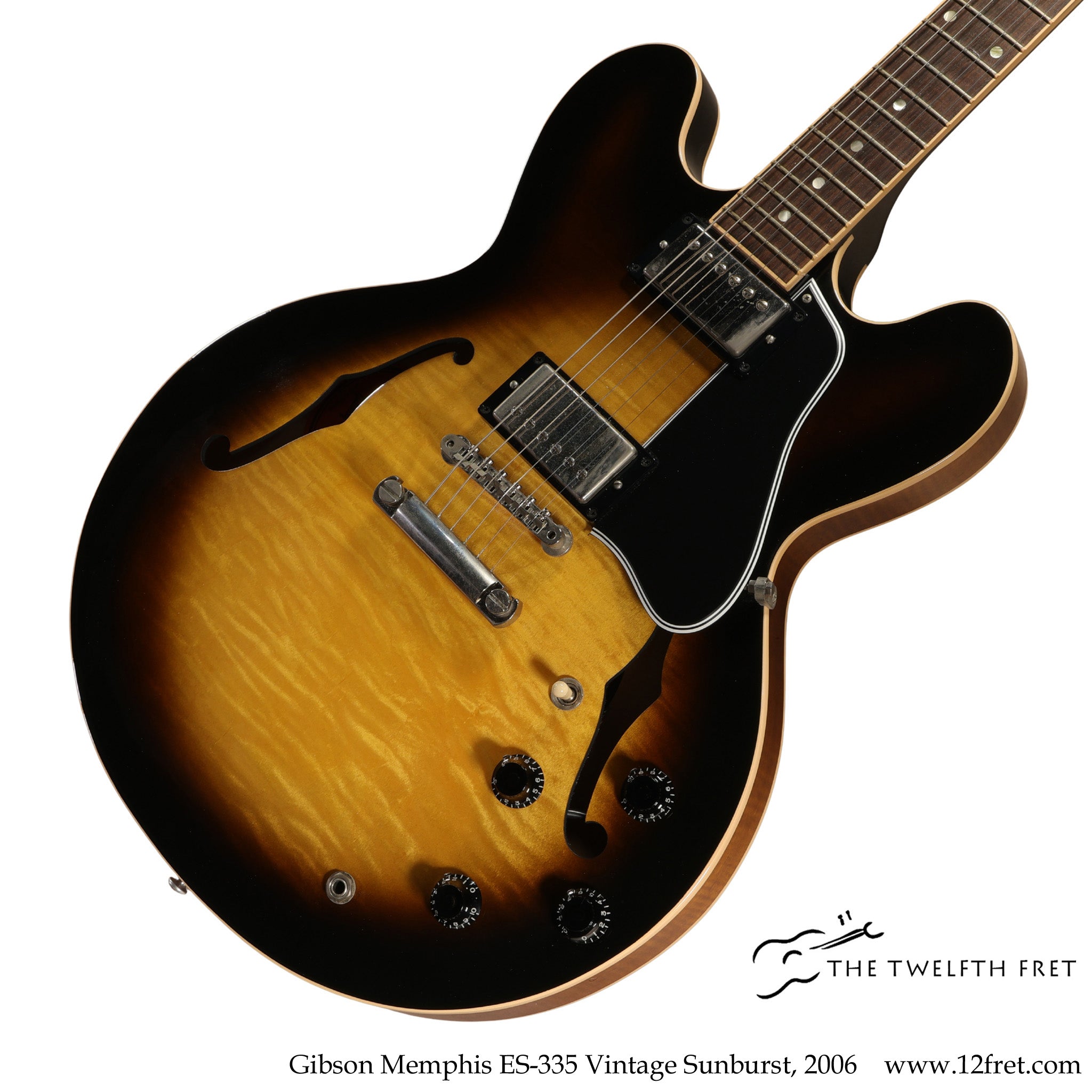 Gibson Memphis ES-335 Vintage Sunburst, 2006 - The Twelfth Fret