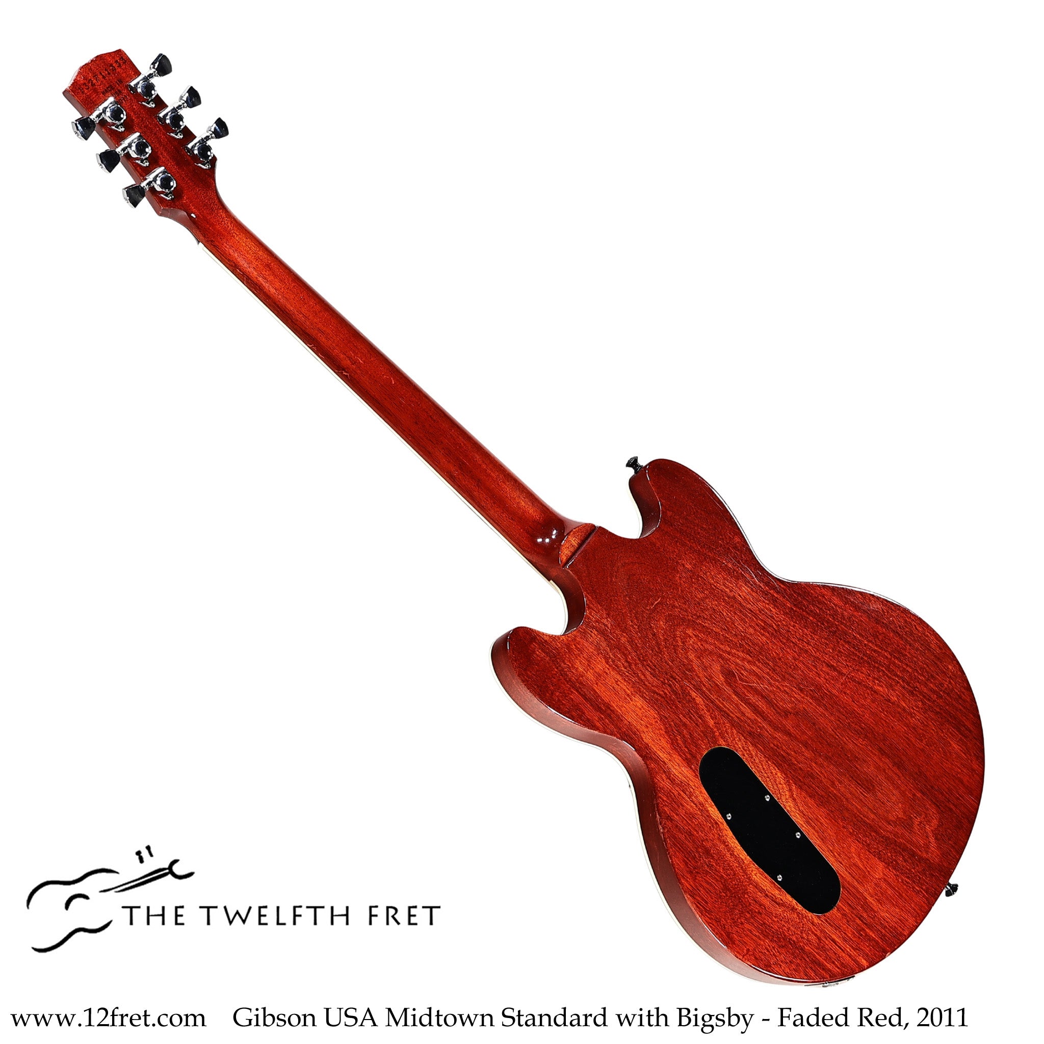 Gibson USA Midtown Standard with Bigsby - Faded Red, 2011 - The Twelfth Fret