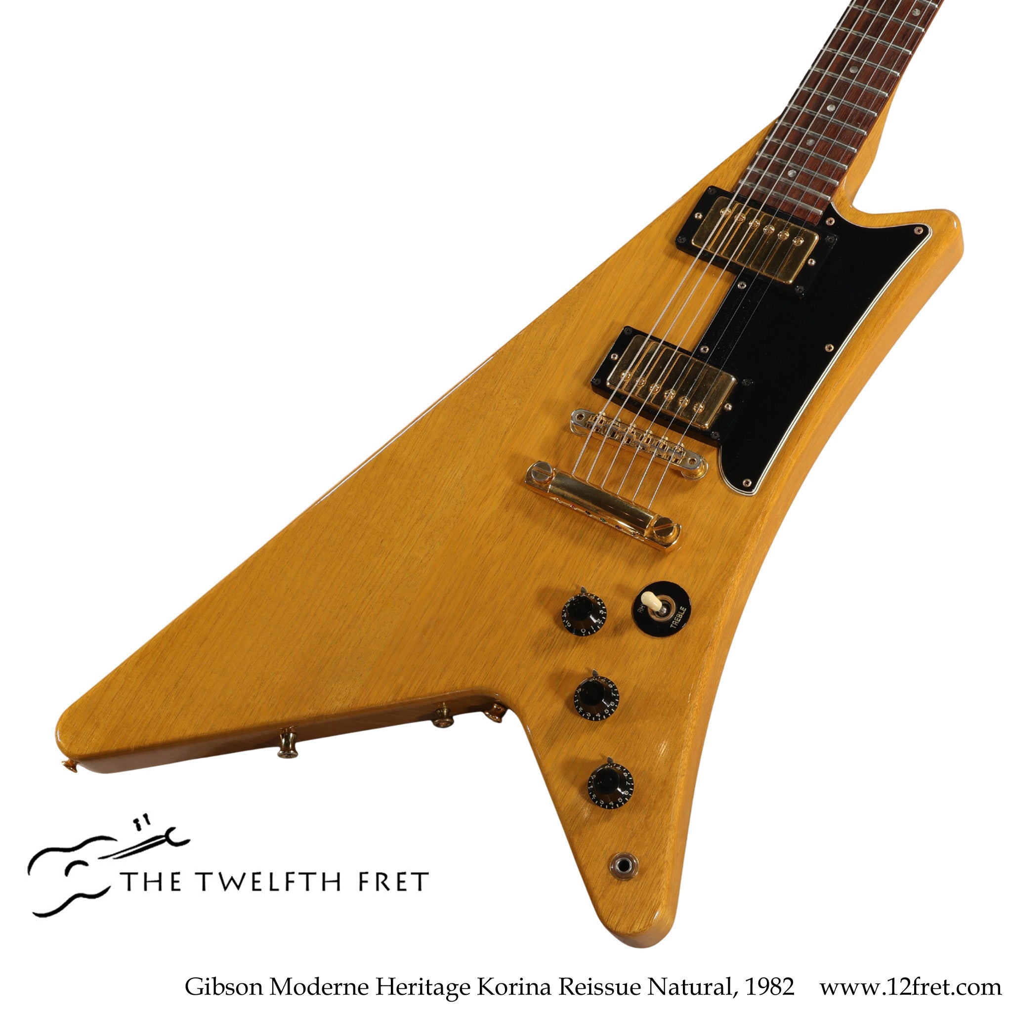 Gibson Moderne Heritage Korina Reissue Natural, 1982 - The Twelfth Fret