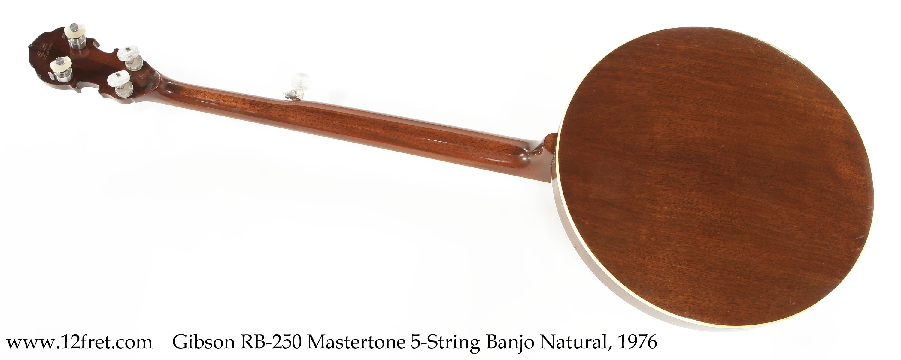 Gibson RB-250 5-String Banjo Natural, 1976  - The Twelfth Fret