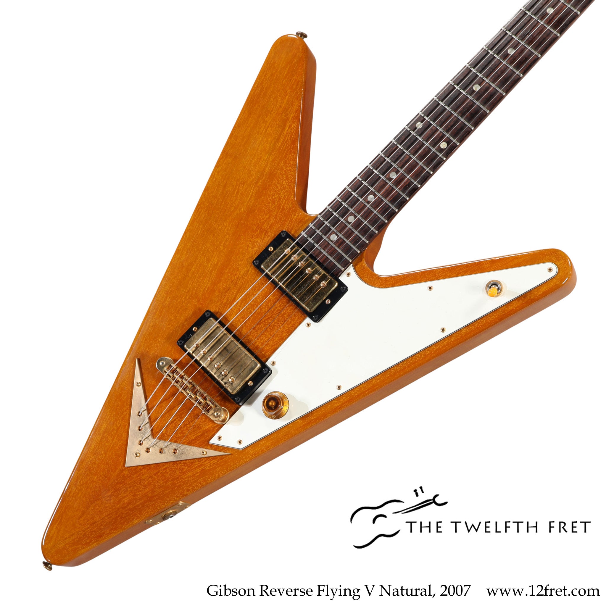 Gibson Reverse Flying V Natural, 2007 - The Twelfth Fret