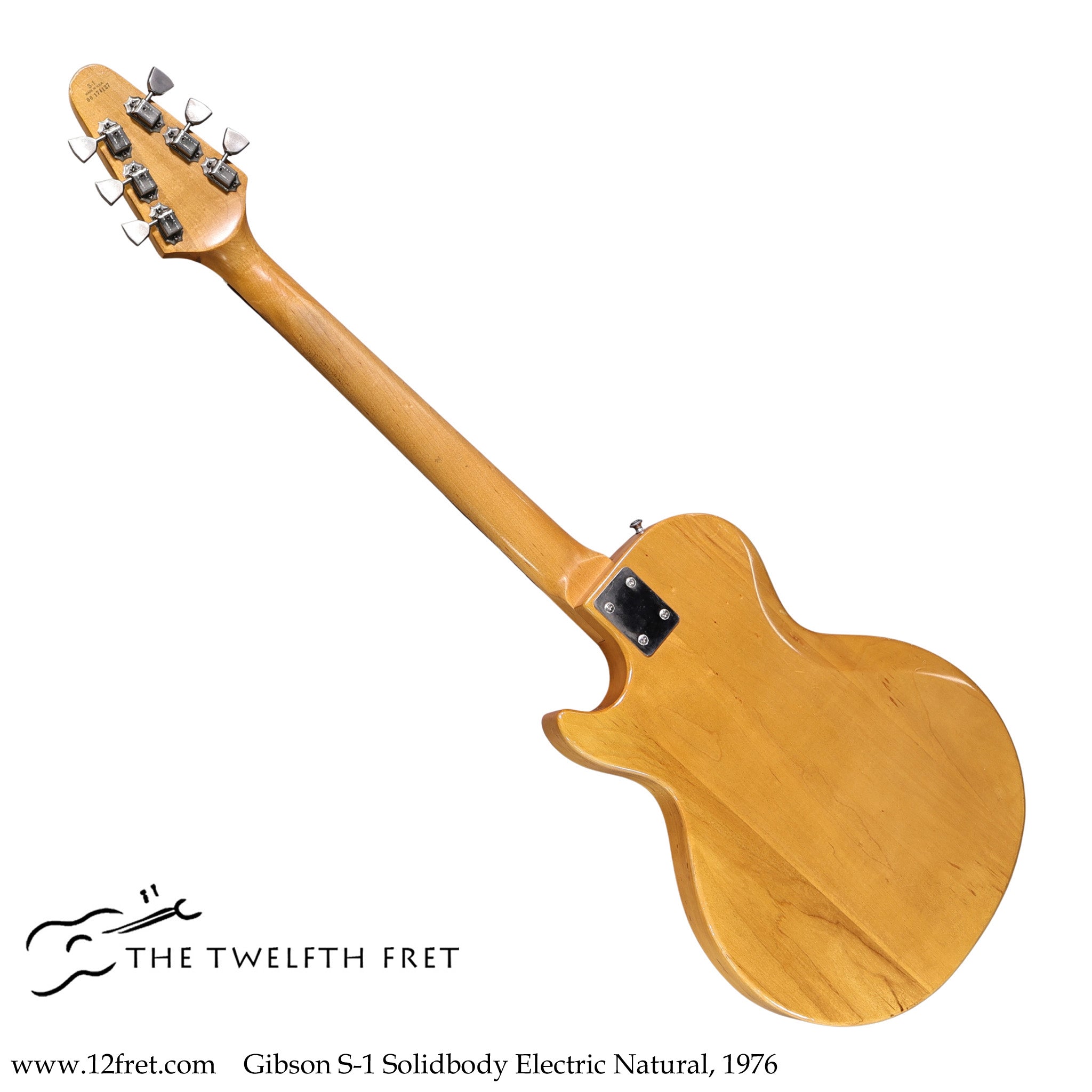 Gibson S-1 Solidbody Electric Natural, 1976 - The Twelfth Fret