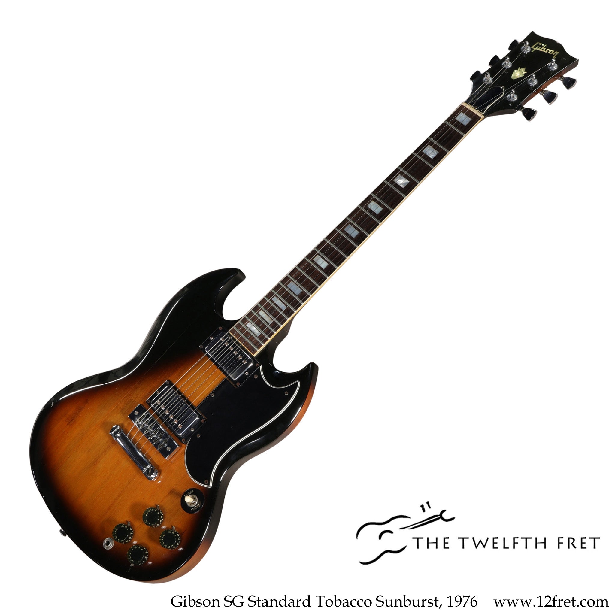 Gibson SG Standard Tobacco Sunburst, 1976 - The Twelfth Fret
