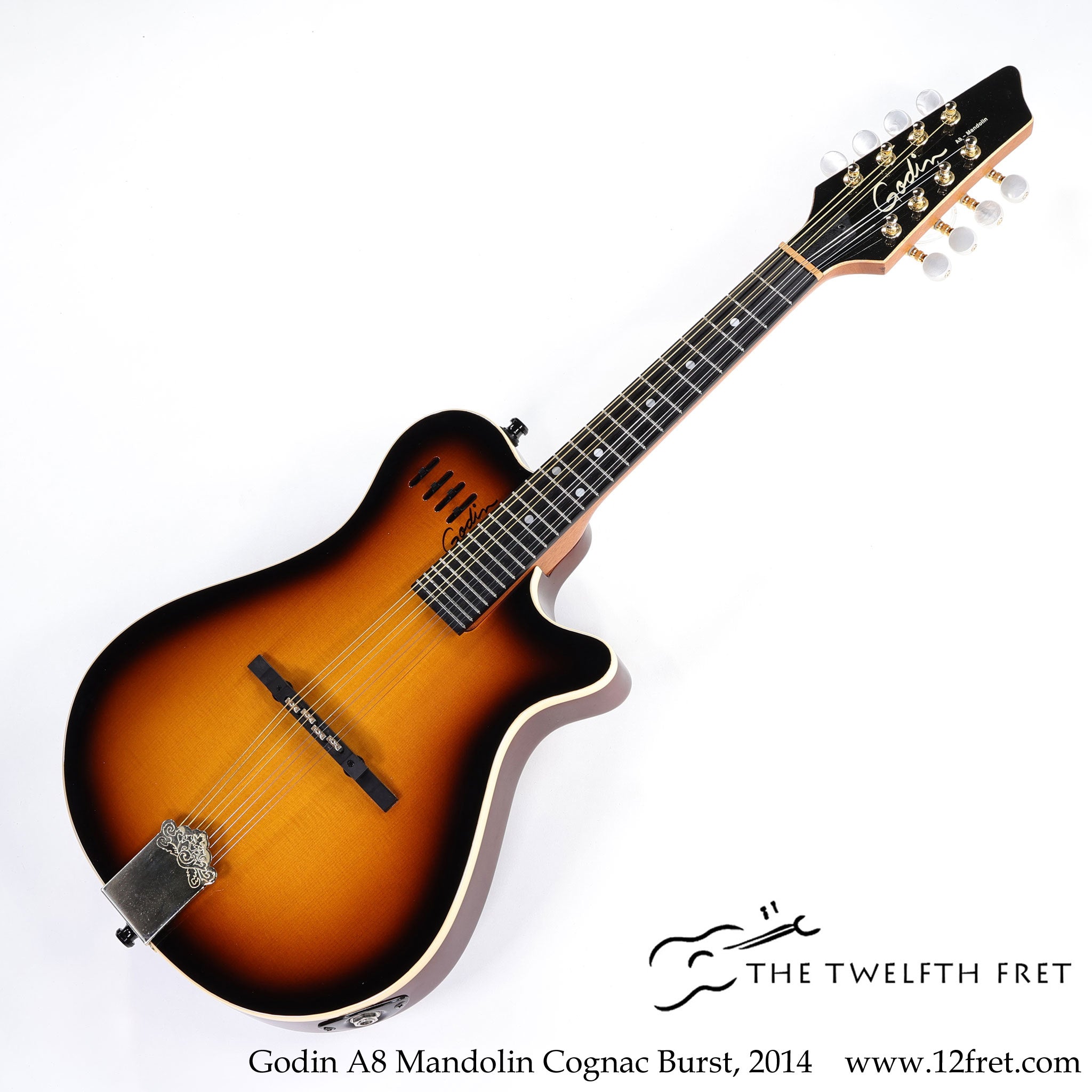 Godin A8 Mandolin Cognac Burst, 2014 - The Twelfth Fret