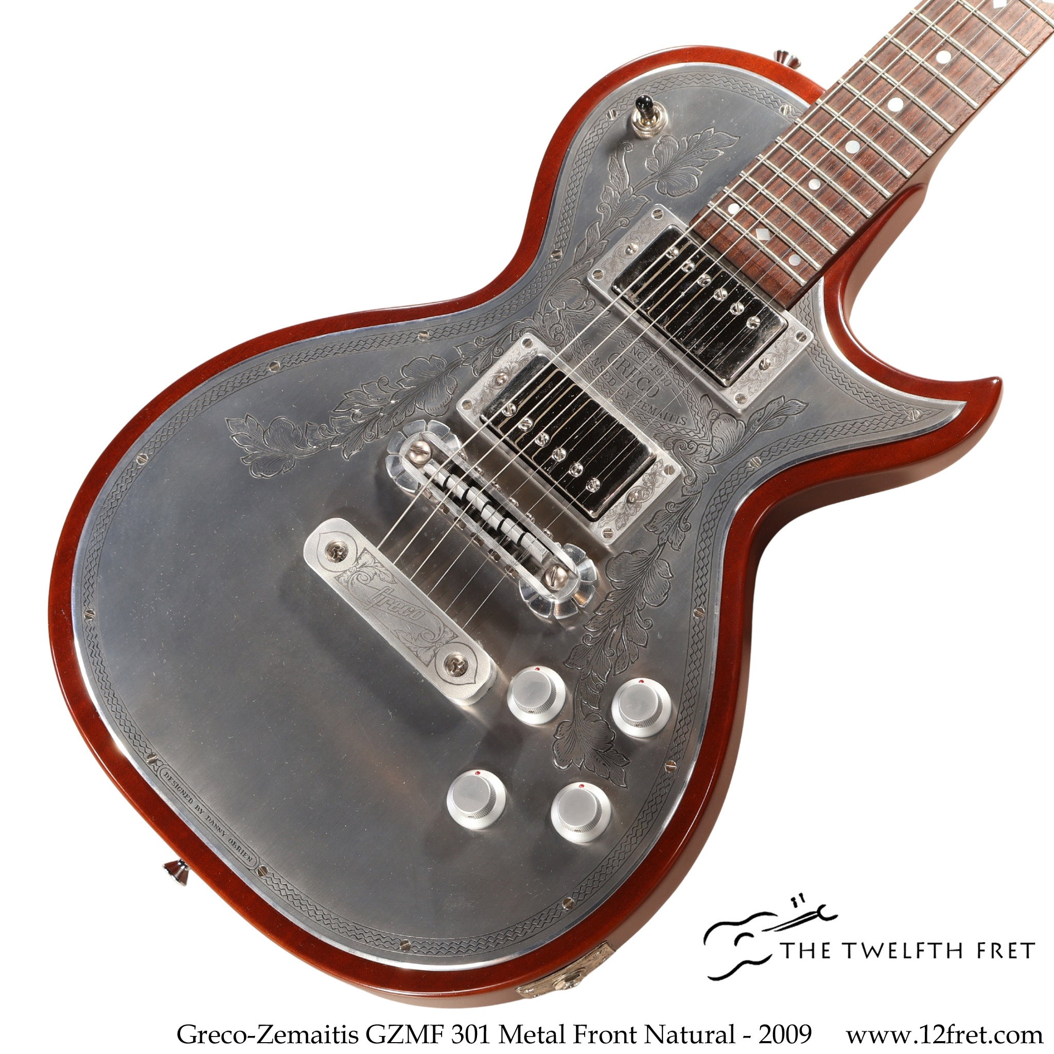 Greco-Zemaitis GZMF 301 Metal Front Natural - 2009 - The Twelfth Fret