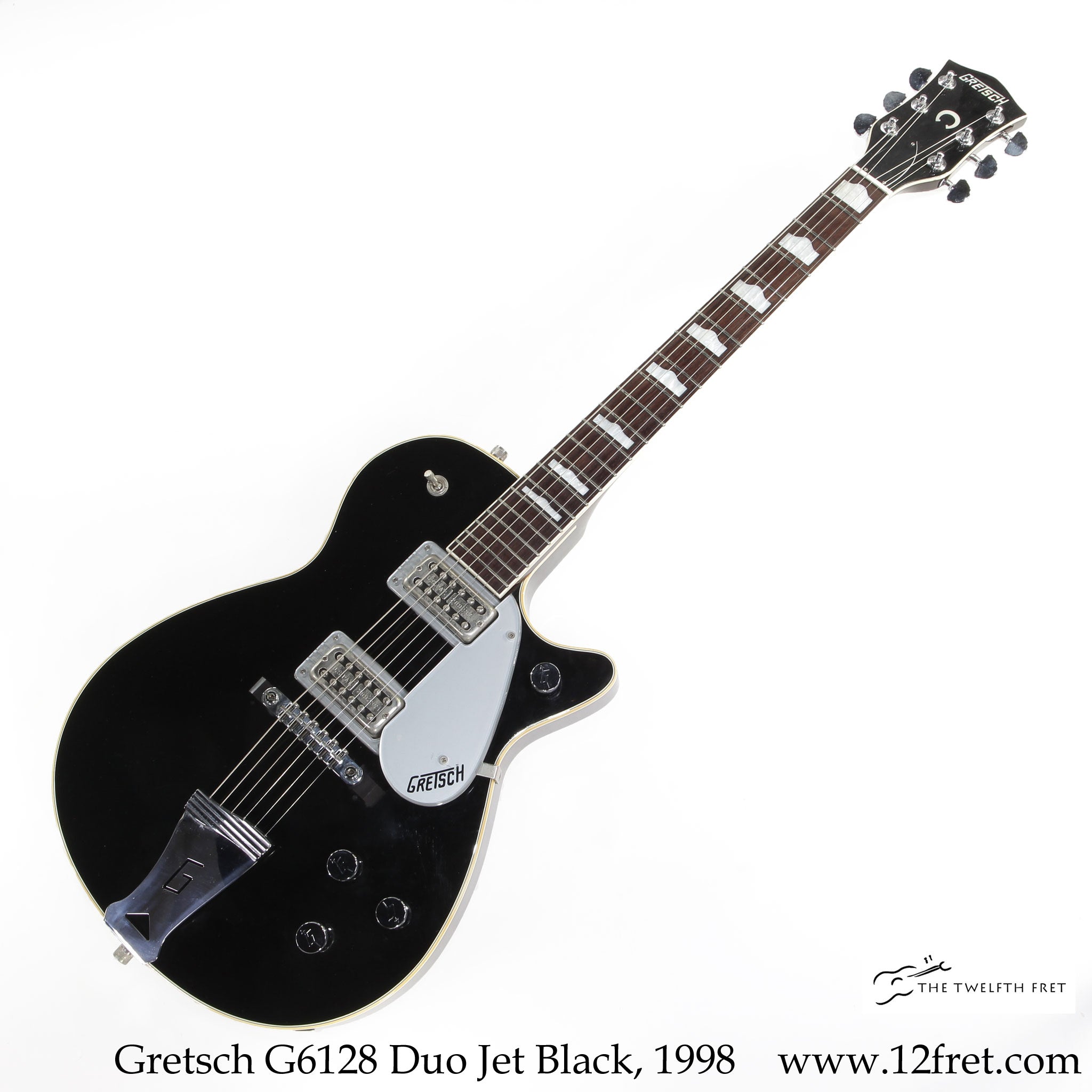 Gretsch G6128 Duo Jet Black Electric Guitar, 1998 - The Twelfth Fret