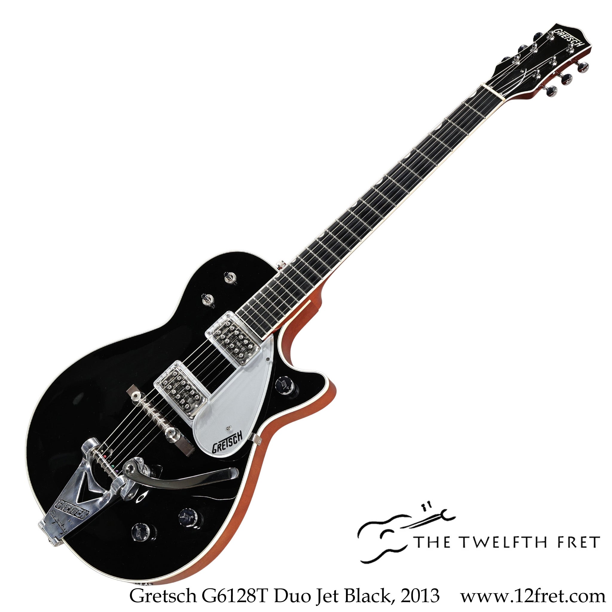 Gretsch G6128T Duo Jet Black Electric Guitar, 2013 - The Twelfth Fret