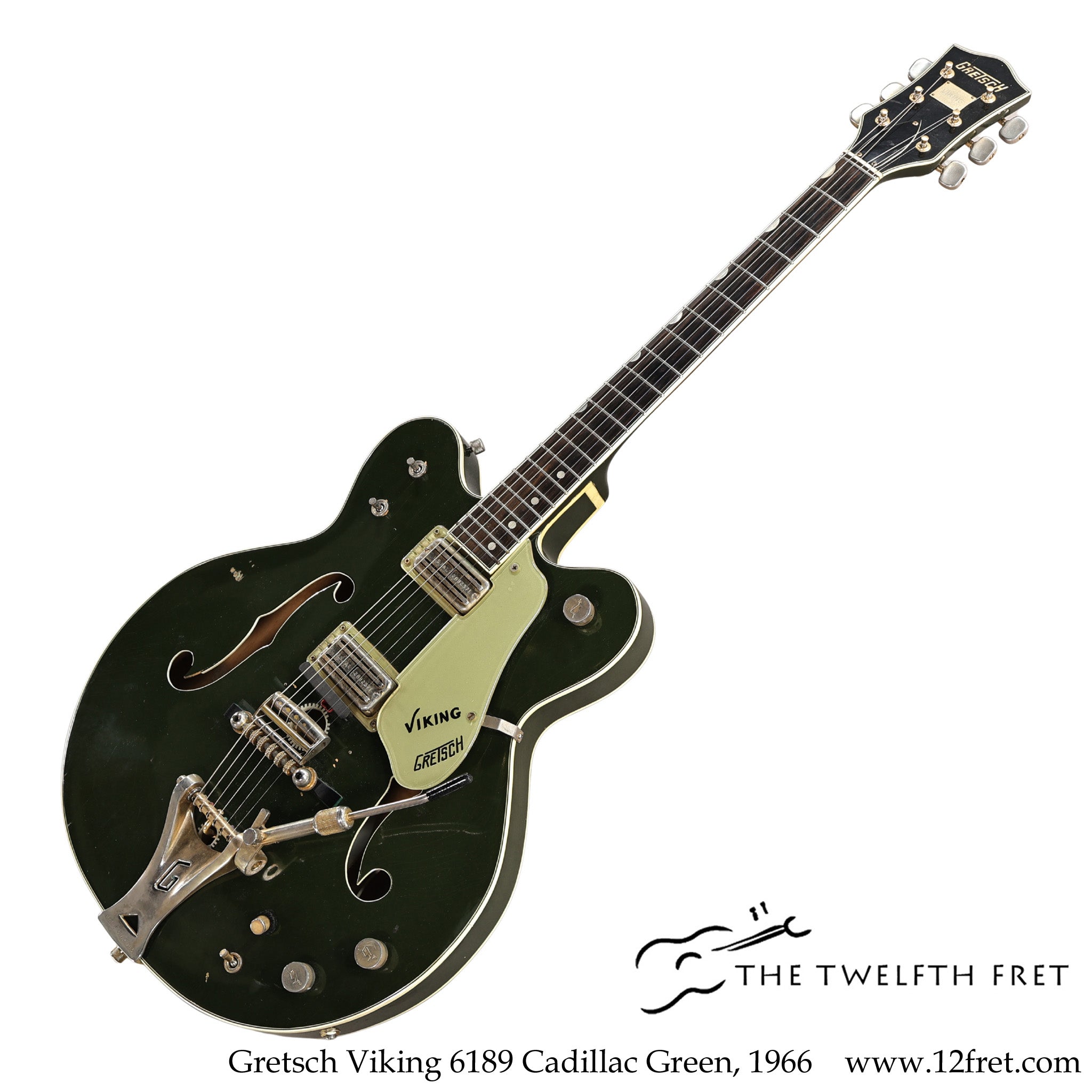 Gretsch Viking 6189 Cadillac Green, 1966 - The Twelfth Fret