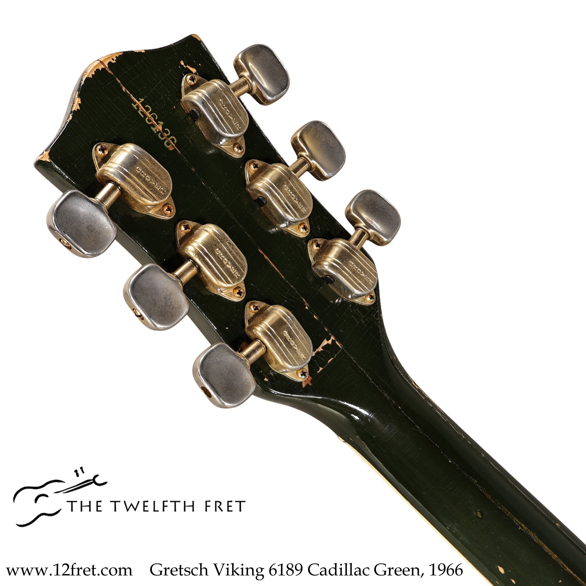 Gretsch ジャンク Gretsch Viking 6189 Cadillac Green Electric Guitar, 1966 - The