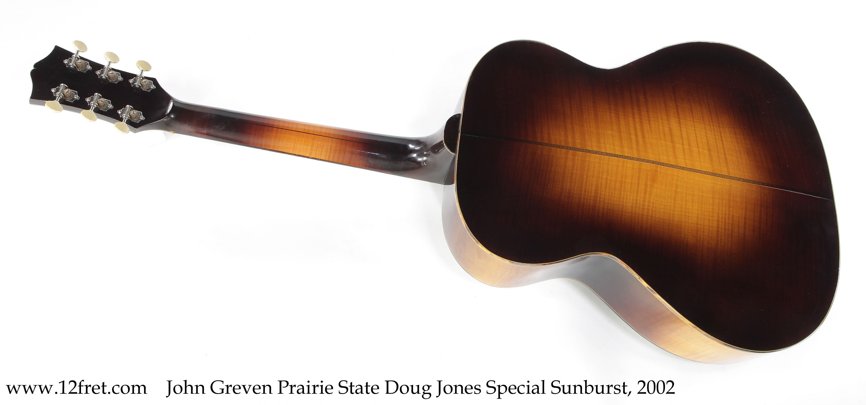 John Greven Prairie State Doug Jones Special Sunburst, 2002 - The Twelfth Fret