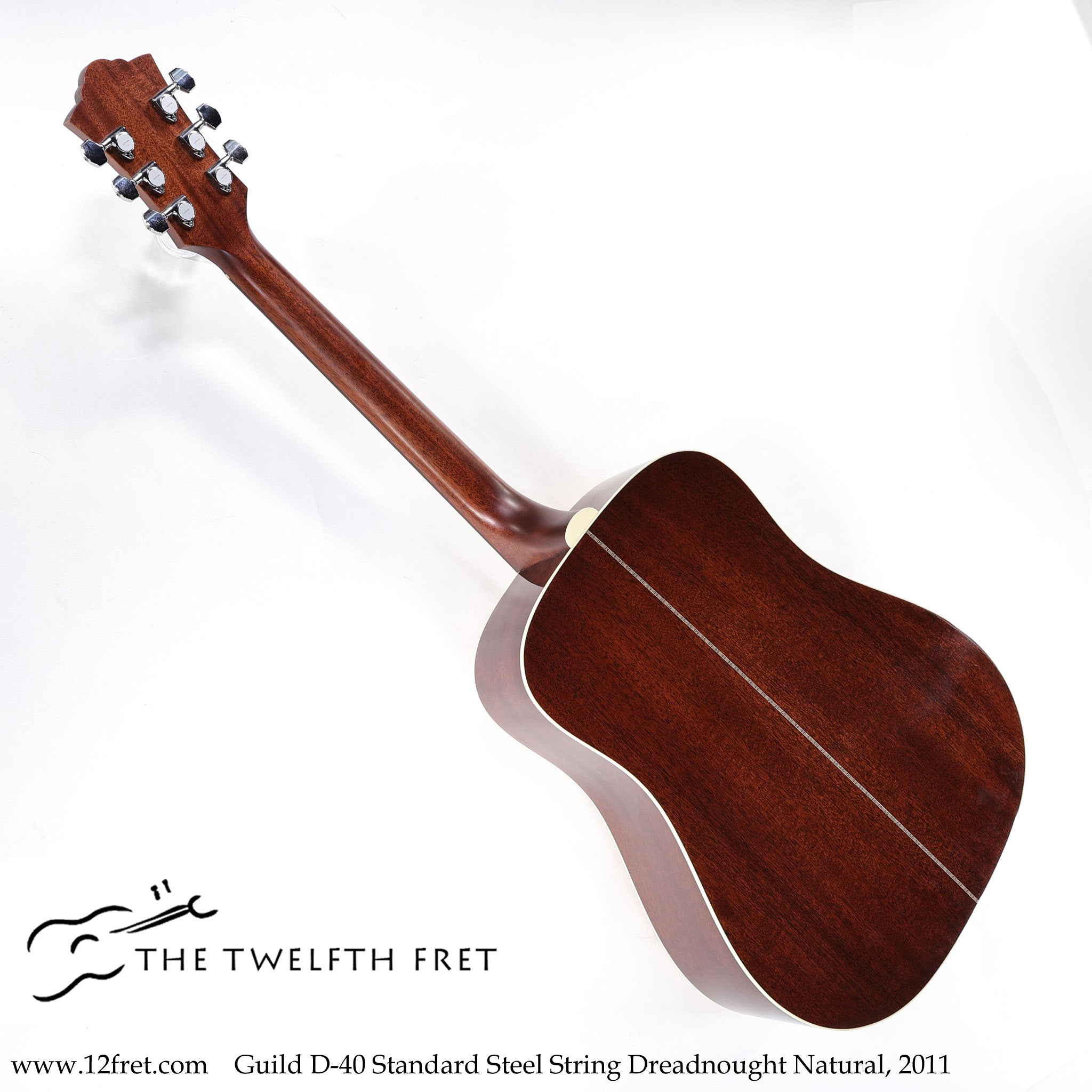 Guild D-40 Standard Steel String Dreadnought Natural, 2011 - The Twelfth Fret