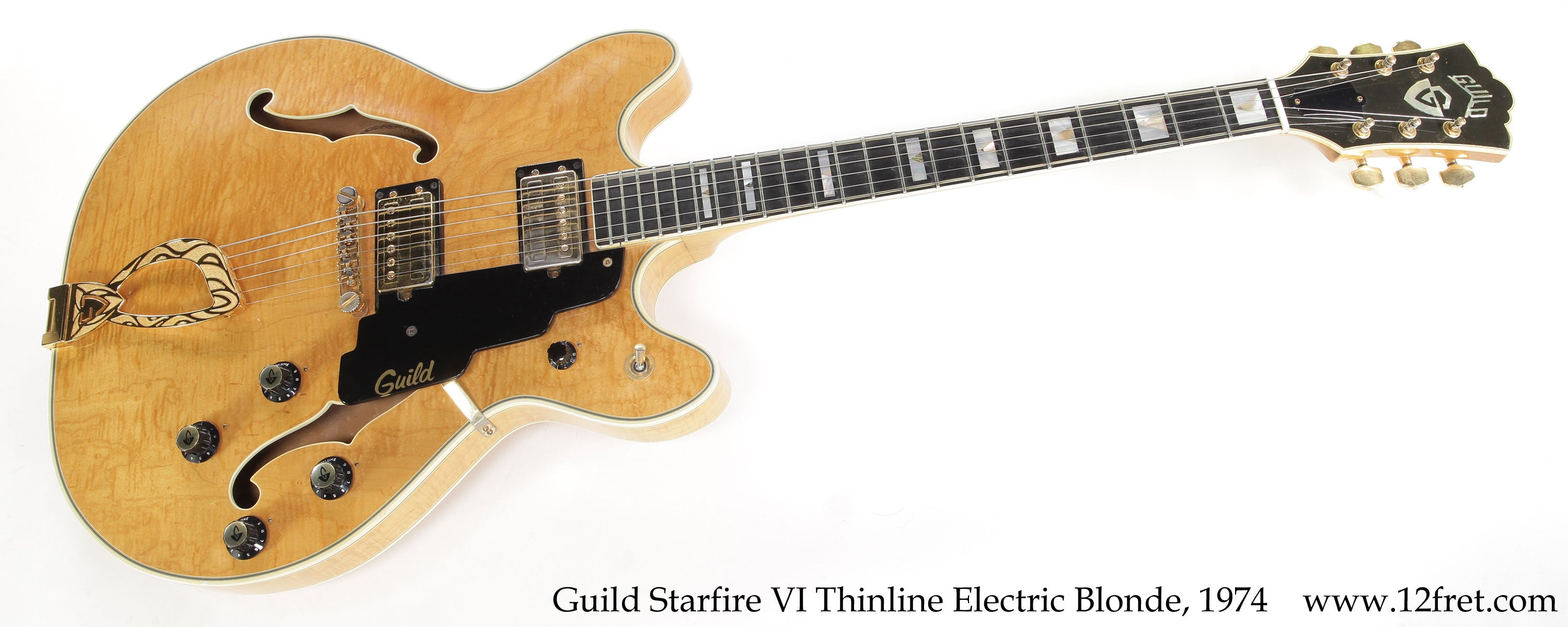 Guild Starfire VI Thinline Electric Blonde, 1974 