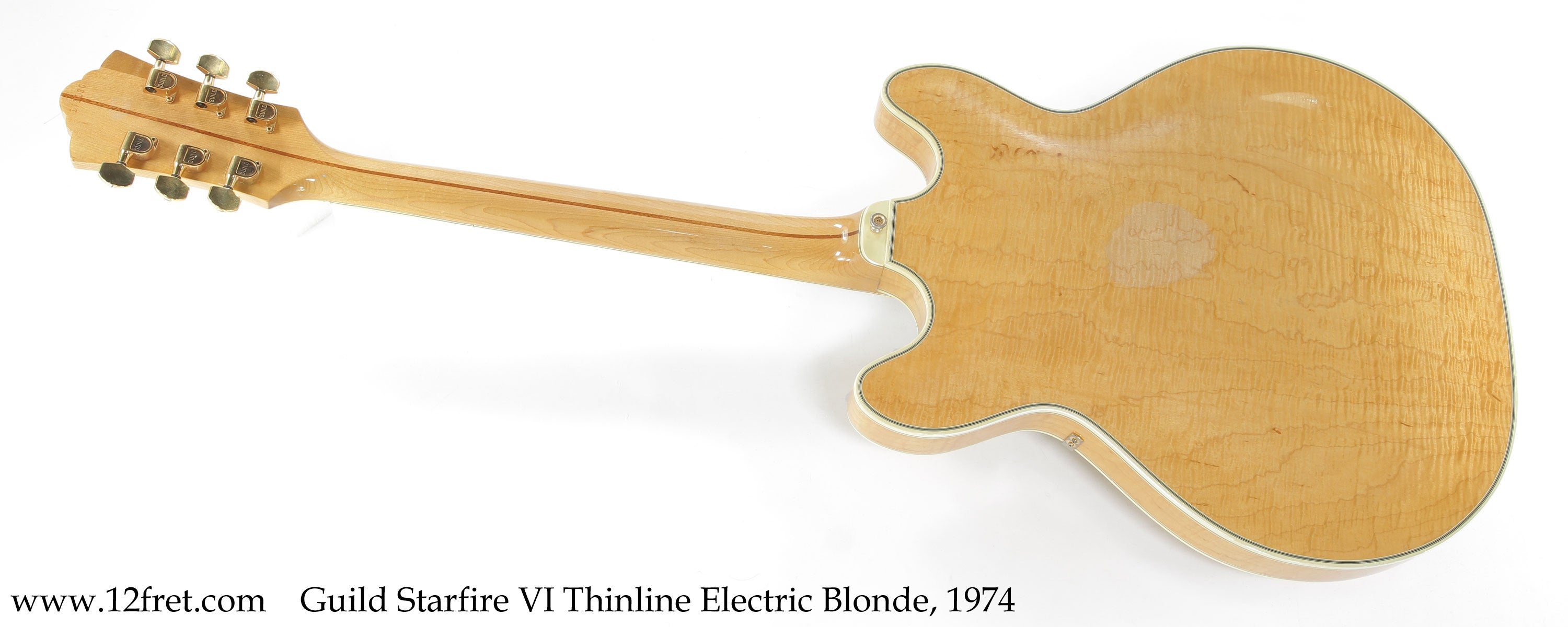 Guild Starfire VI Thinline Electric Blonde, 1974 