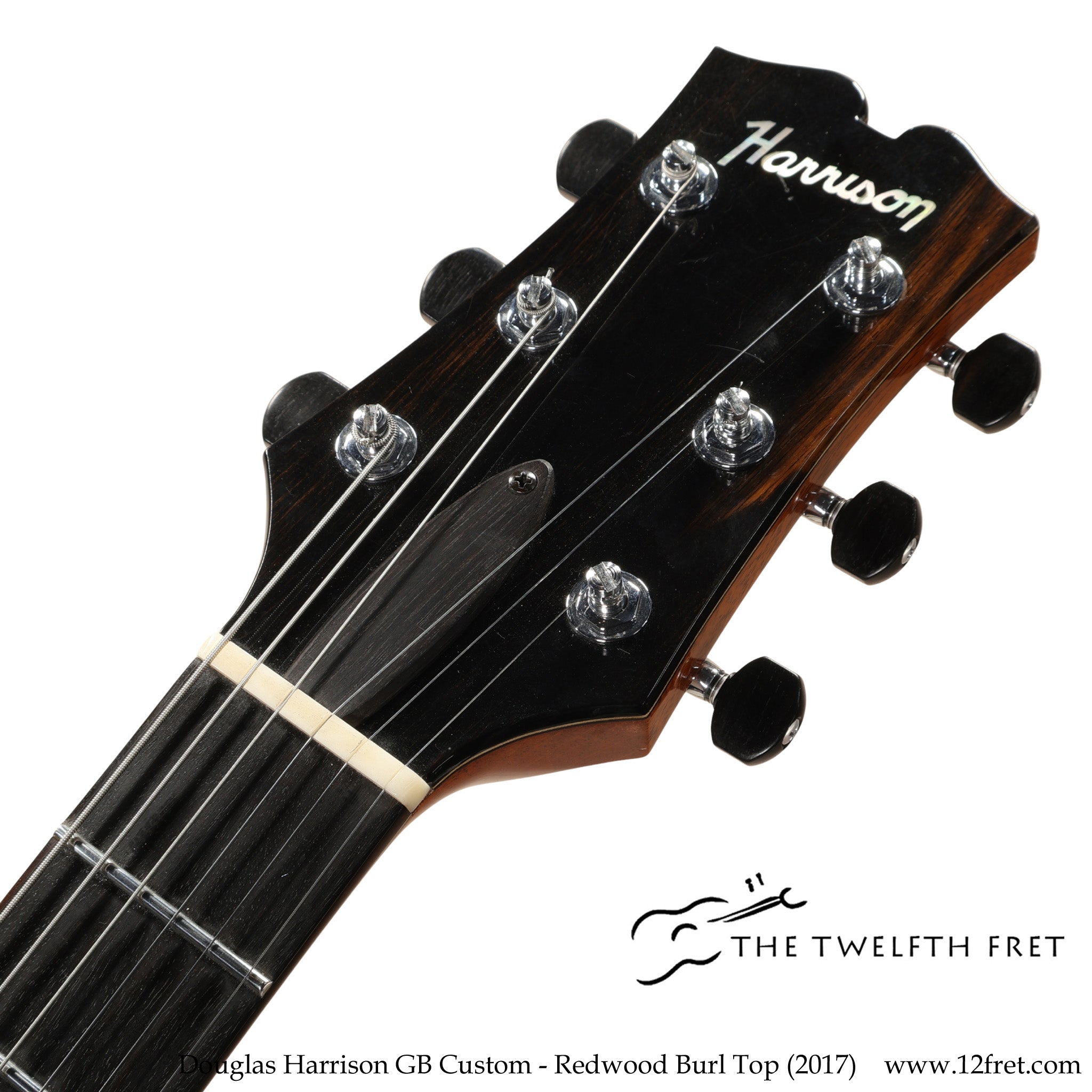 Douglas Harrison GB Custom - Redwood Burl Top (2017) - The Twelfth Fret