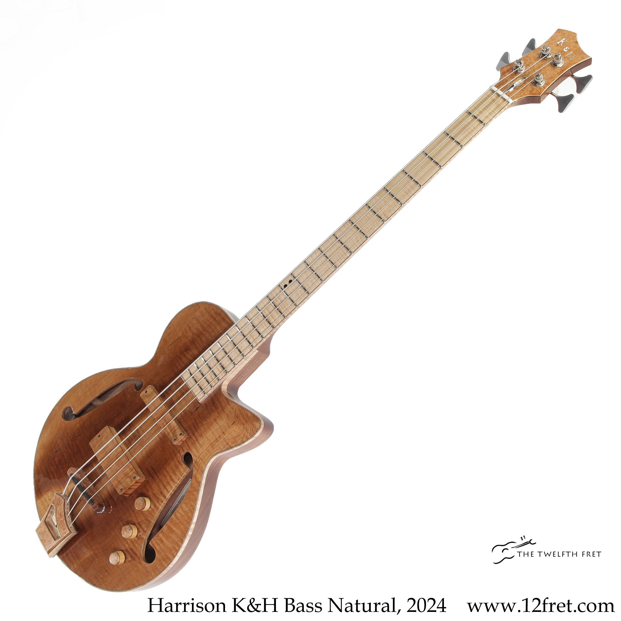 Harrison K&H Bass Natural, 2024 - The Twelfth Fret