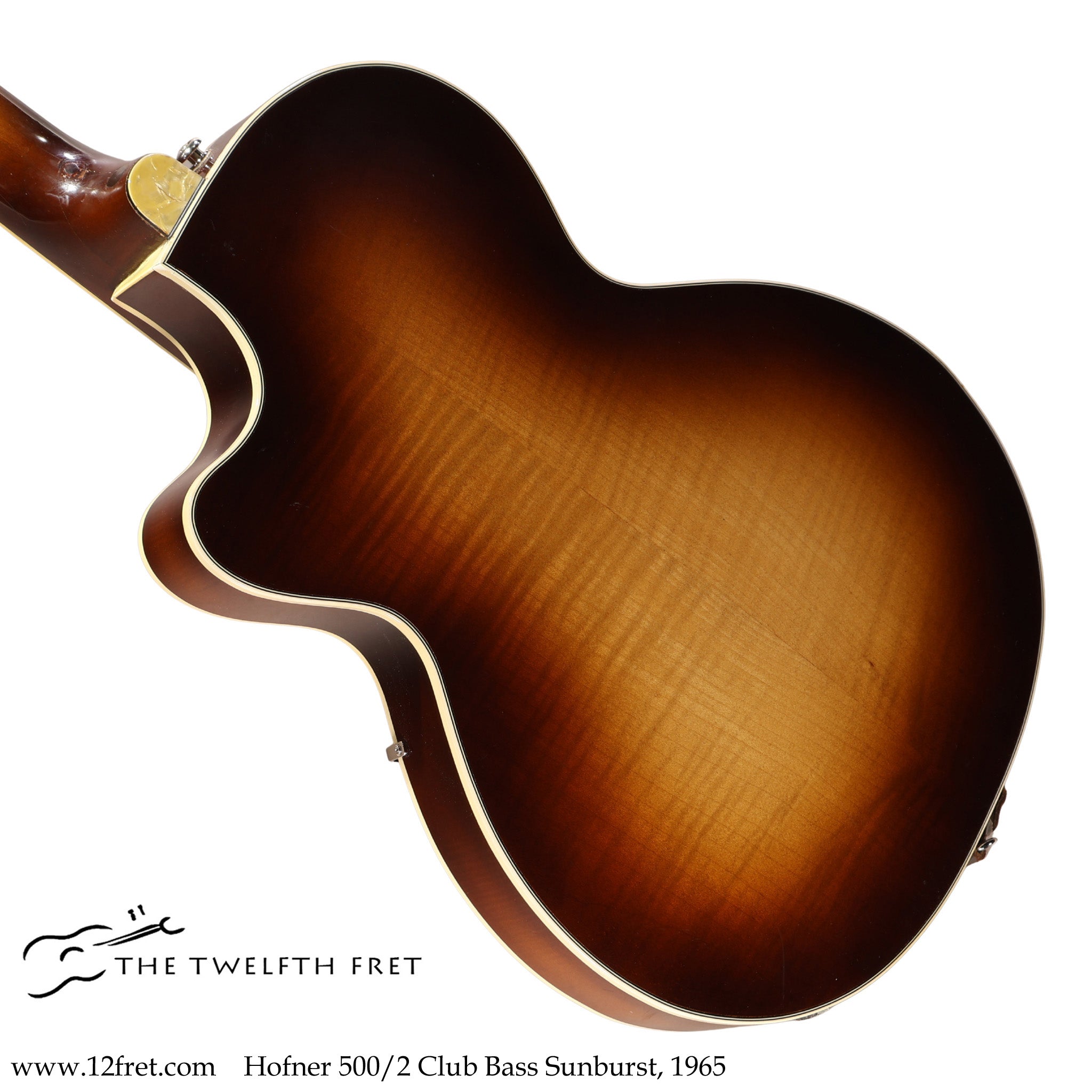 Hofner 500/2 Club Bass Sunburst, 1965 - The Twelfth Fret