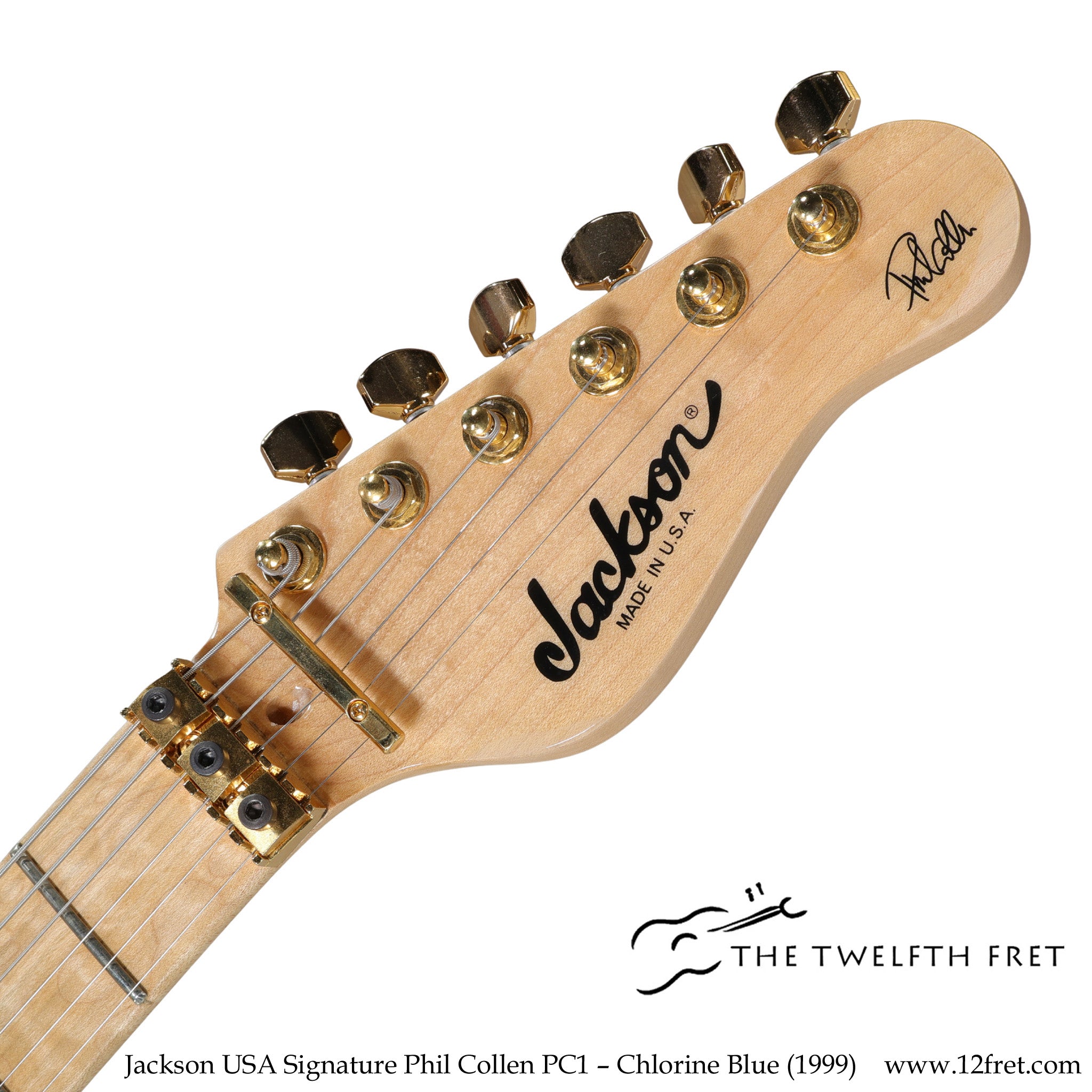 Jackson USA Signature Phil Collen PC1 – Chlorine Blue (1999) - The Twelfth Fret