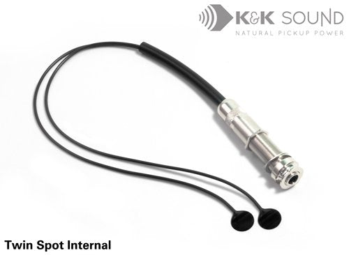 K&K Sound Twin Spot Internal Universal Soundboard Pickup - The Twelfth Fret 
