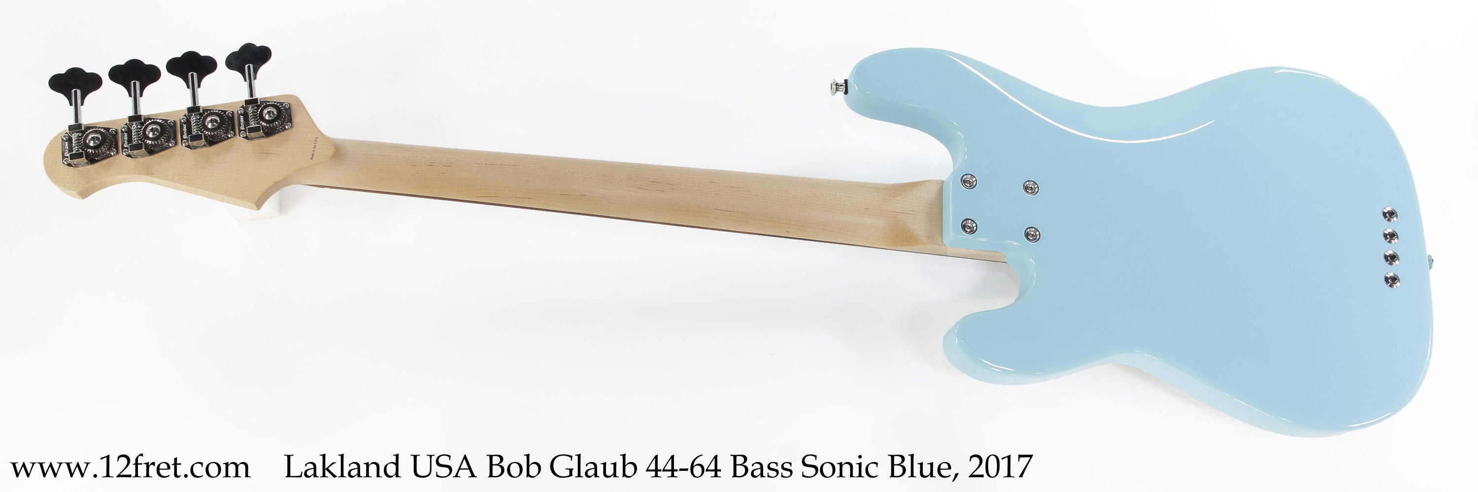 Lakland USA Bob Glaub 44-64 Bass Guitar Sonic Blue, 2017 [USED]