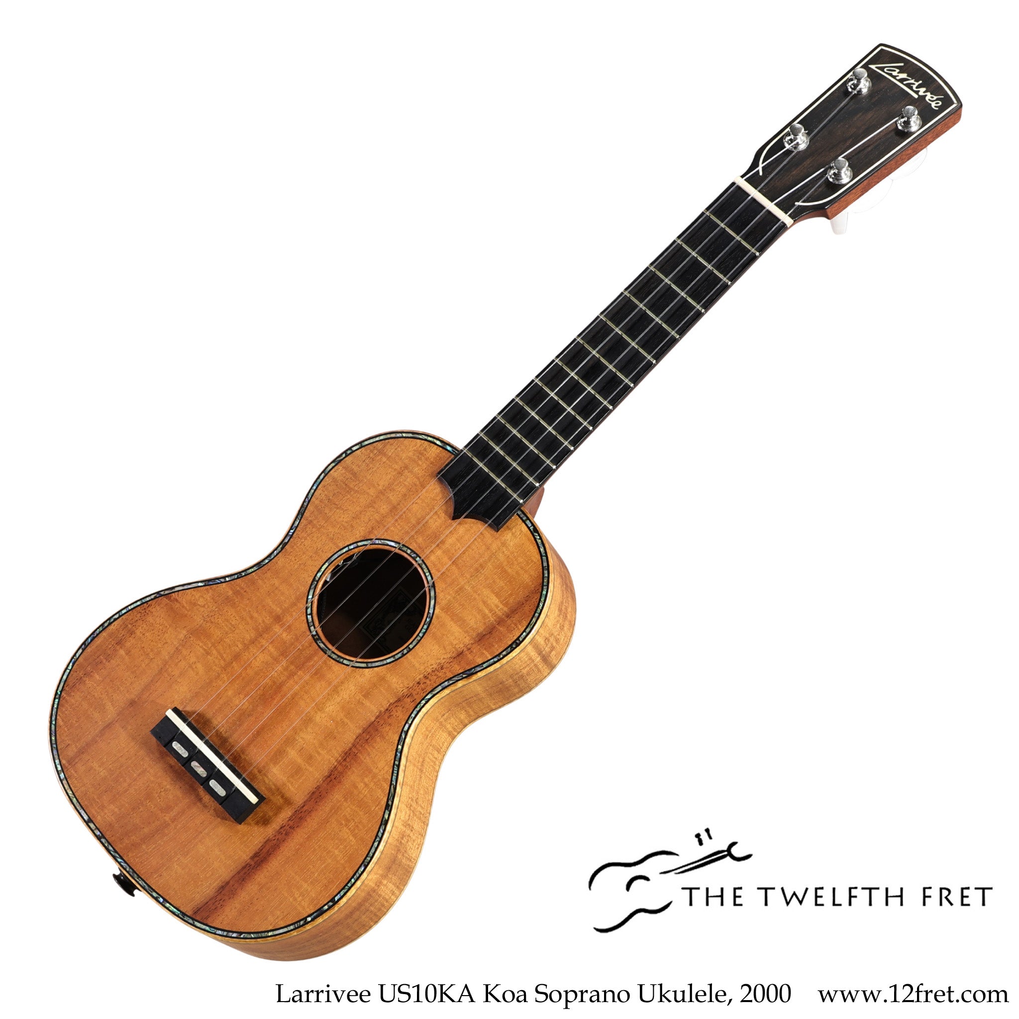 Larrivee US10KA Koa Soprano Ukulele, 2000 - The Twelfth Fret