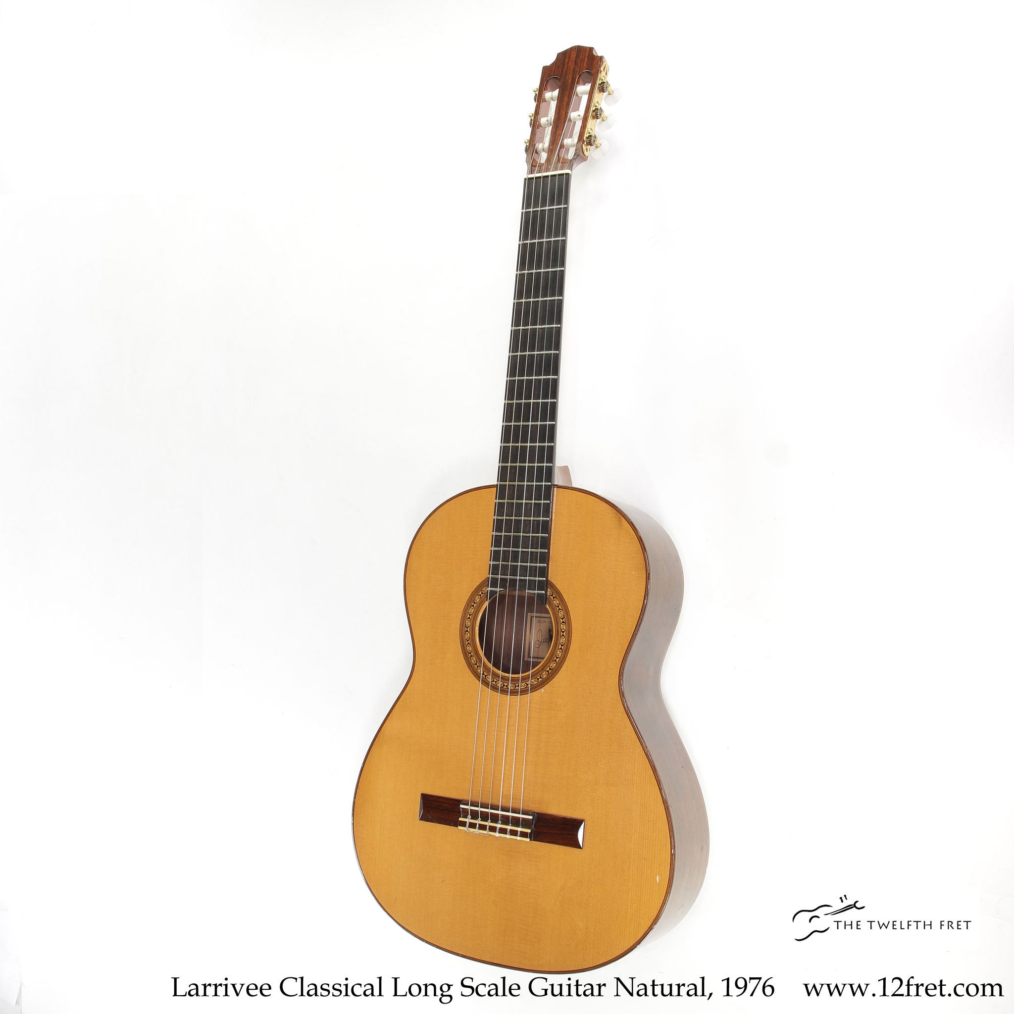 Larrivee Classical Long Scale Guitar Natural, 1976