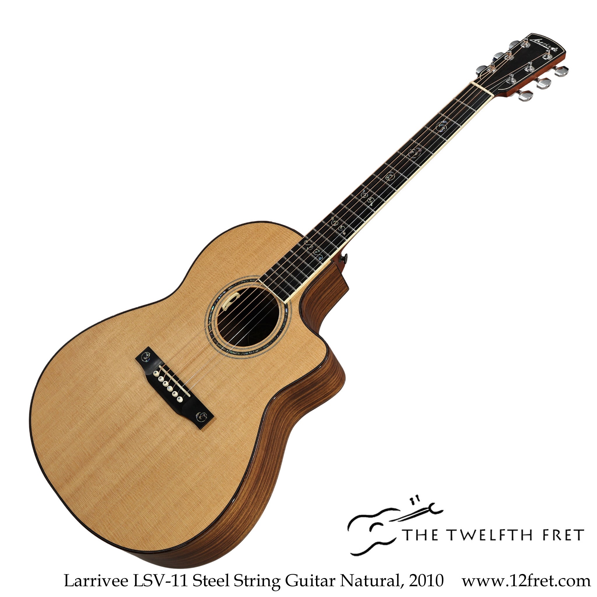Larrivee LSV-11 Steel String Acoustic Guitar Natural, 2010 - The Twelfth Fret