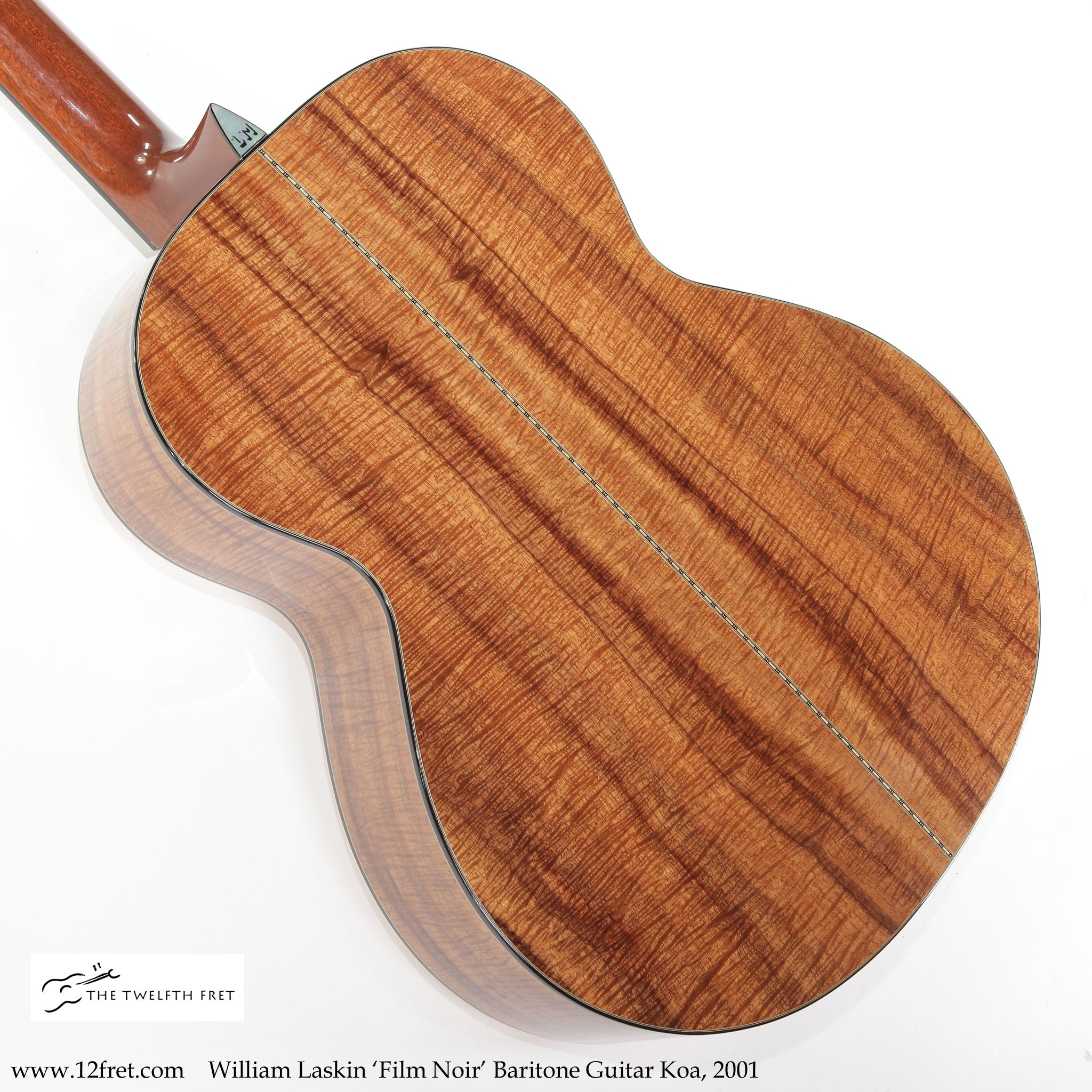 William Laskin 'Film Noir' Baritone Guitar Koa, 2001 - The Twelfth Fret