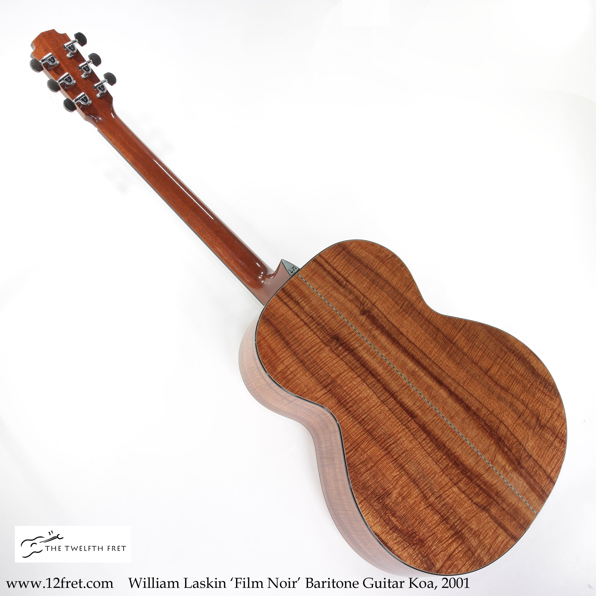 William Laskin 'Film Noir' Baritone Guitar Koa, 2001 - The Twelfth Fret