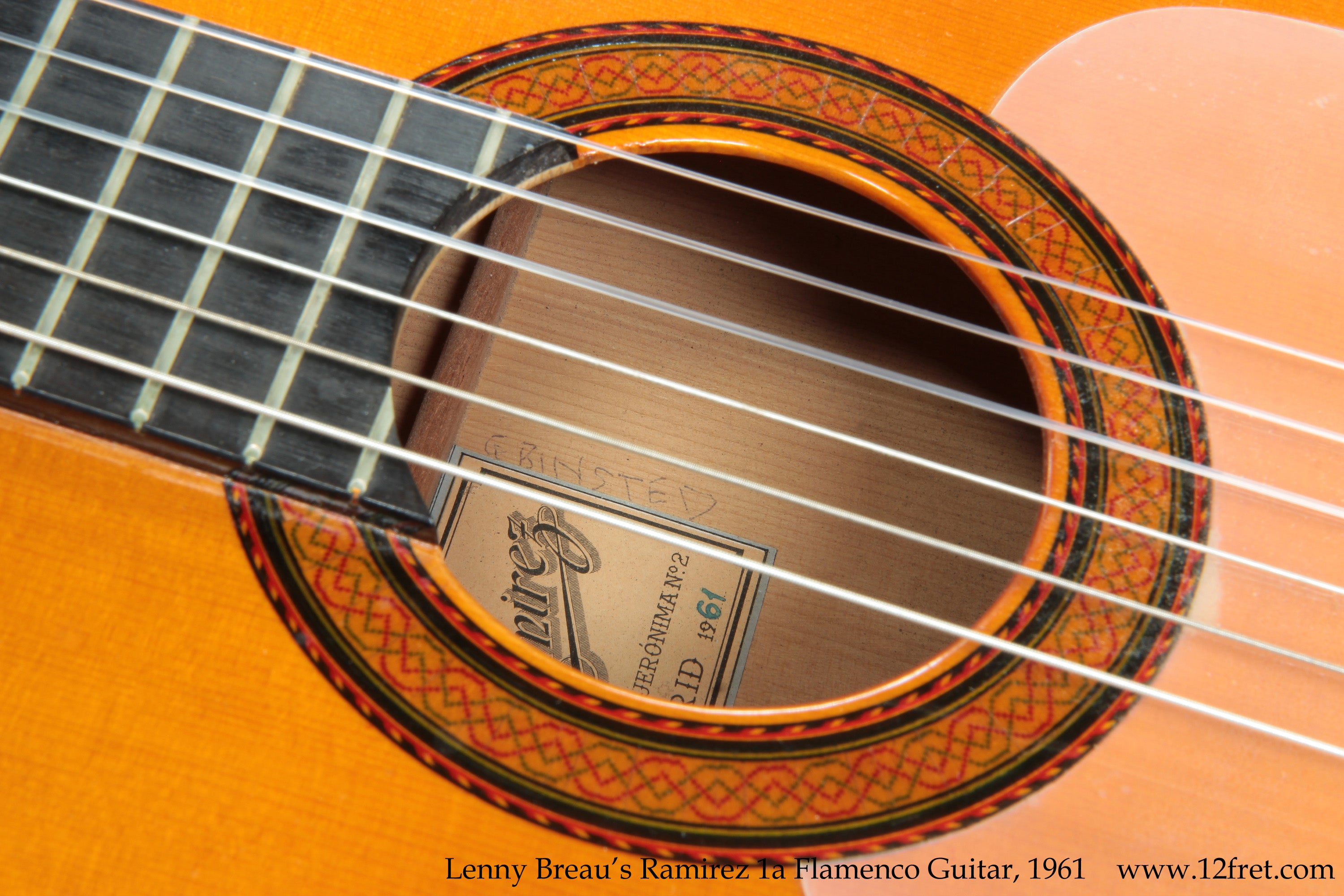 Lenny Breau's Ramirez 1a Flamenco Guitar, 1961 - The Twelfth Fret