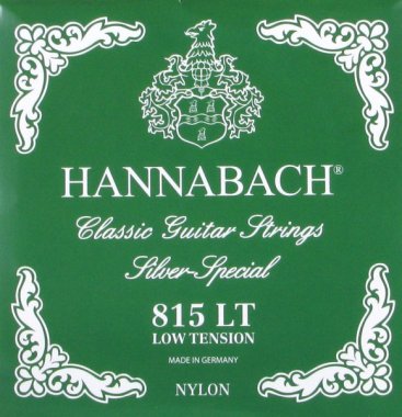 Hannabach 815 Silver Special Classical Guitar Strings - The Twelfth Fret