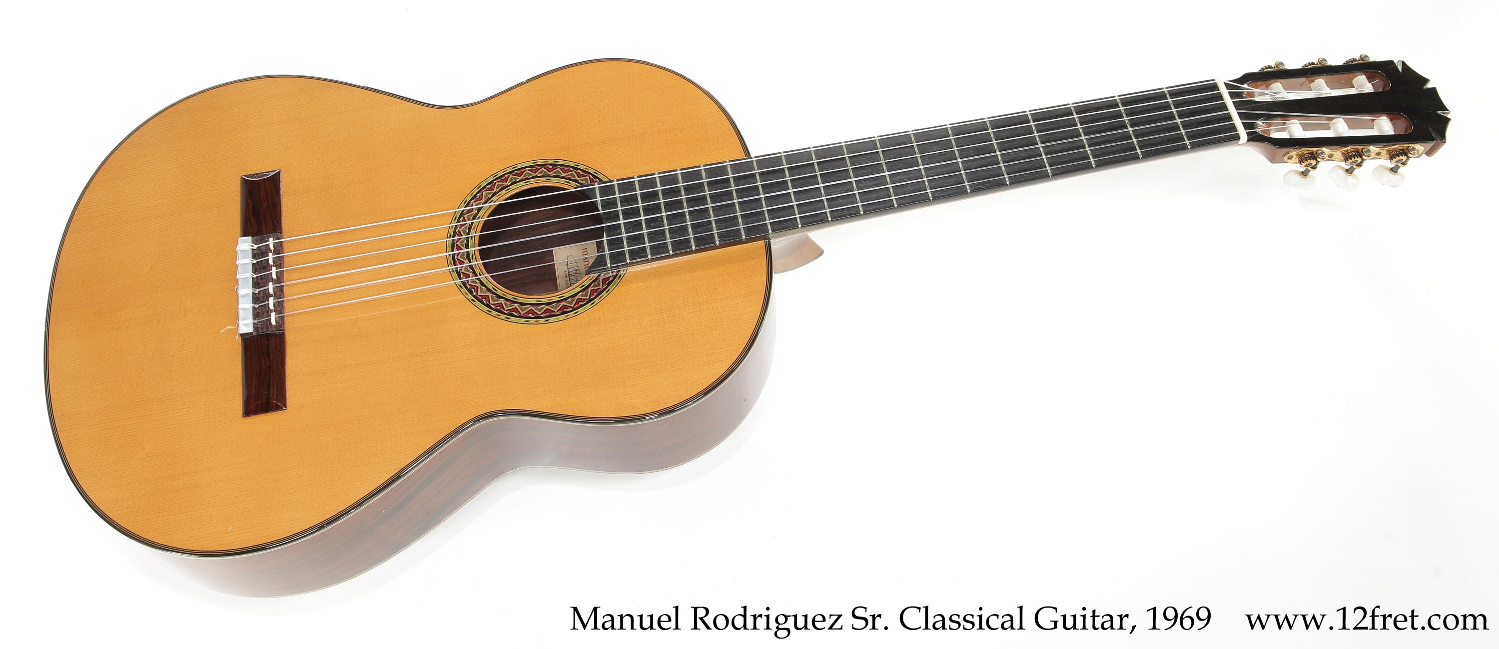 Manuel Rodriguez Sr. Classical Guitar, 1969  - The Twelfth Fret