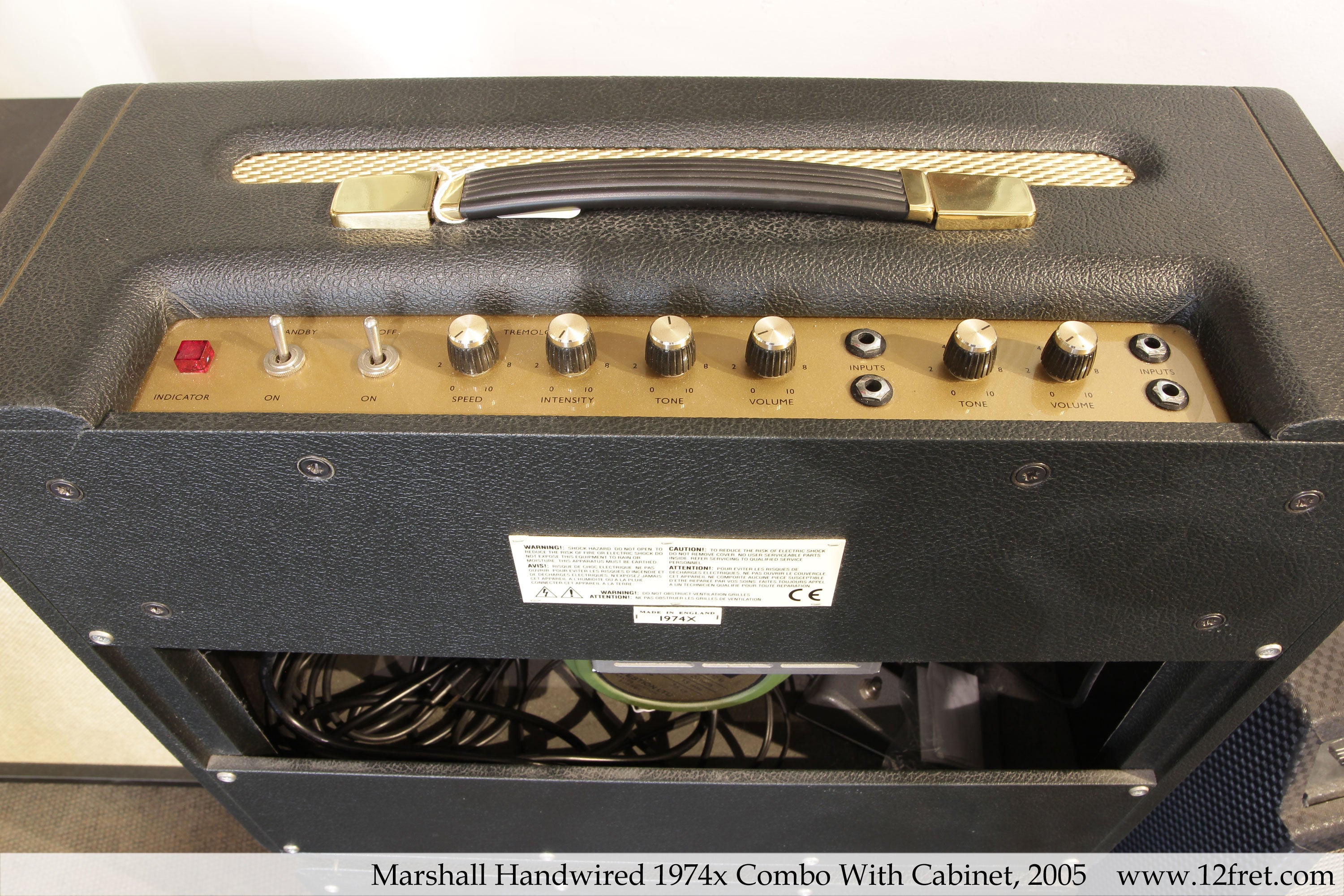 Marshall Handwired 1974x Combo With Cabinet, 2005 - The Twelfth Fret