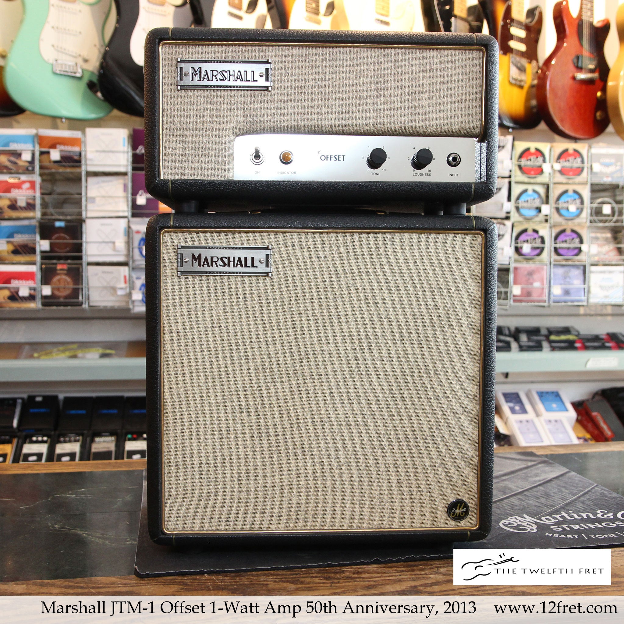 Marshall JTM-1 Offset 1-Watt Amp 50th Anniversary, 2013 - The Twelfth Fret