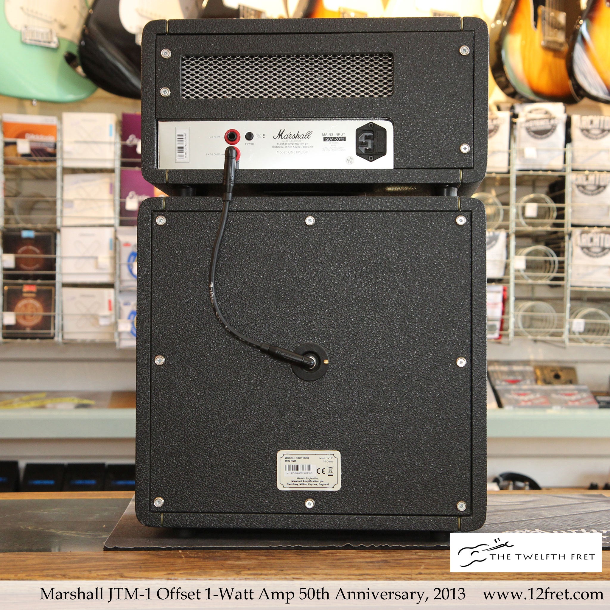 Marshall JTM-1 Offset 1-Watt Amp 50th Anniversary, 2013