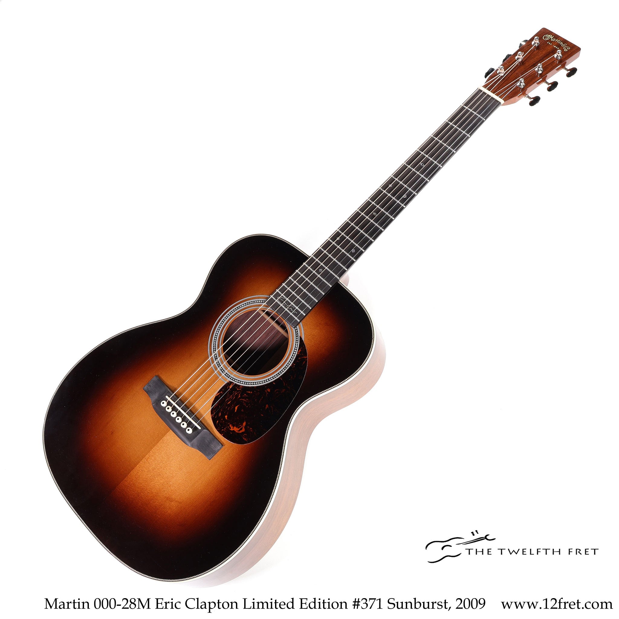 Martin 000-28M Eric Clapton Limited Edition #371 Sunburst, 2009 - The Twelfth Fret