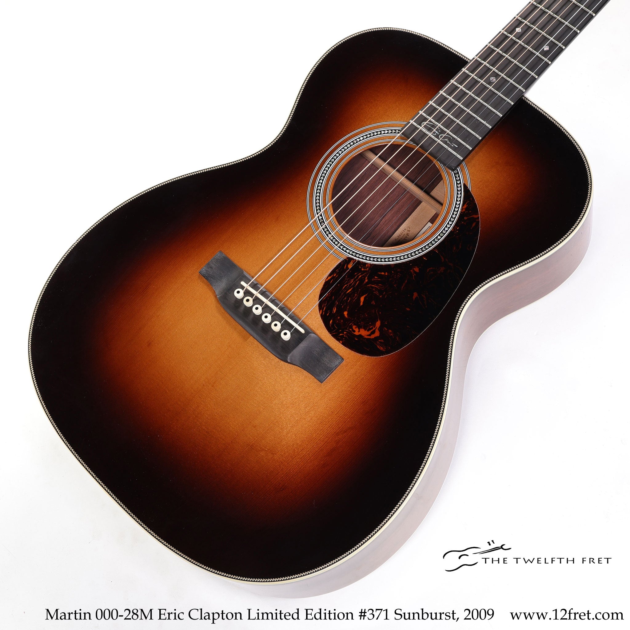 Martin 000-28M Eric Clapton Limited Edition #371 Sunburst, 2009 - The Twelfth Fret