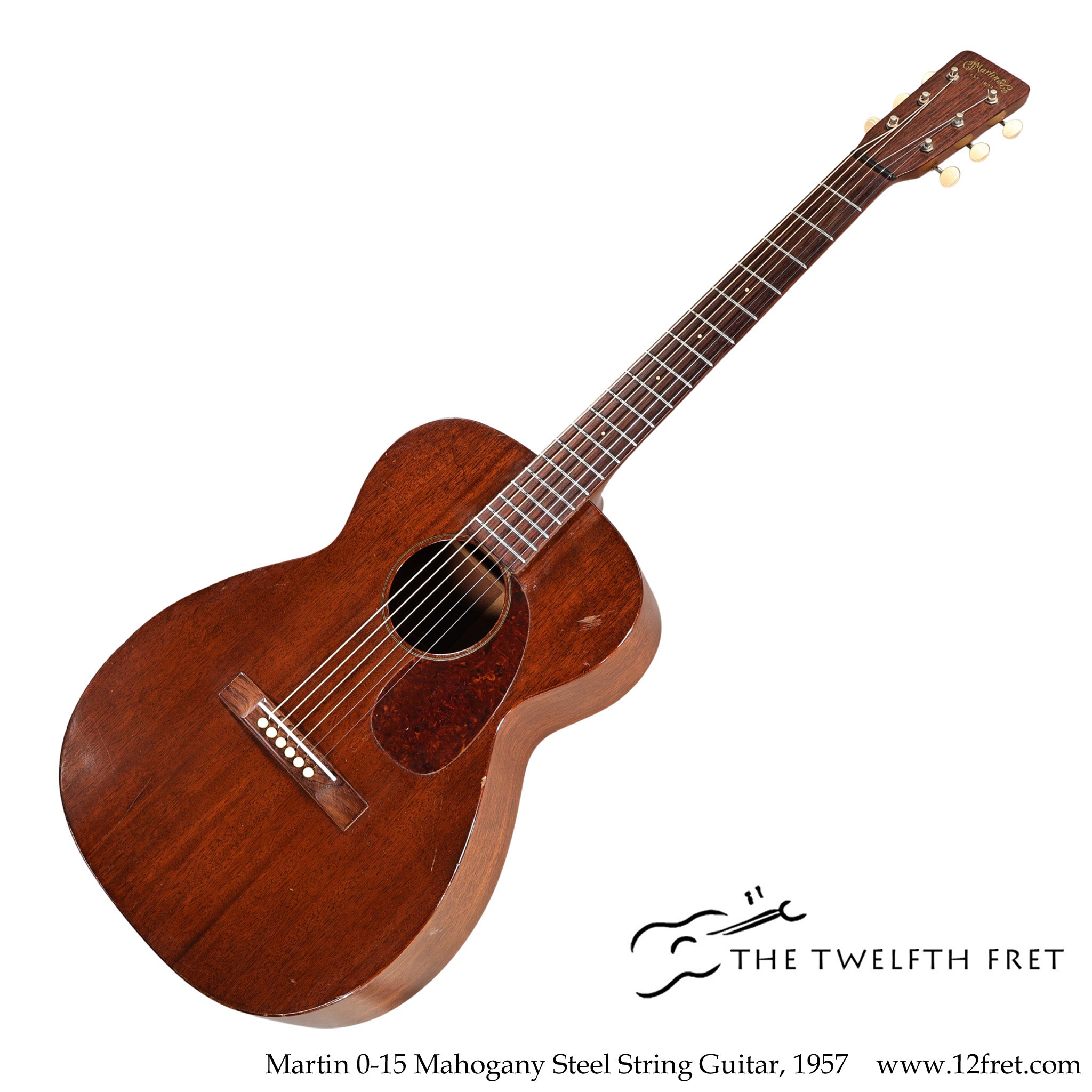 Martin 0-15 Mahogany Steel String Guitar, 1957 - The Twelfth Fret