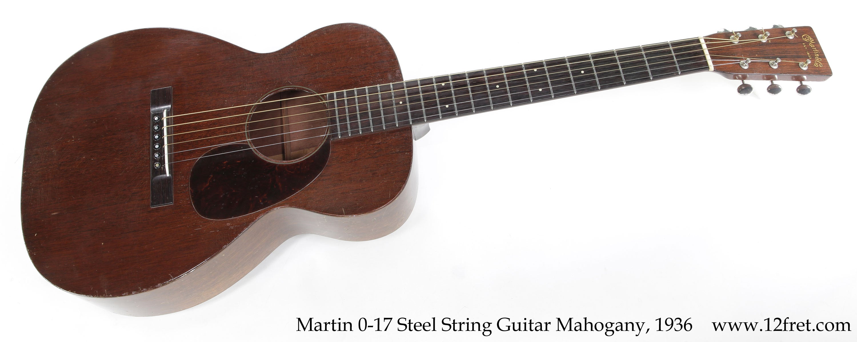 Martin 0-17 Steel String Guitar Mahogany, 1936 - The Twelfth Fret