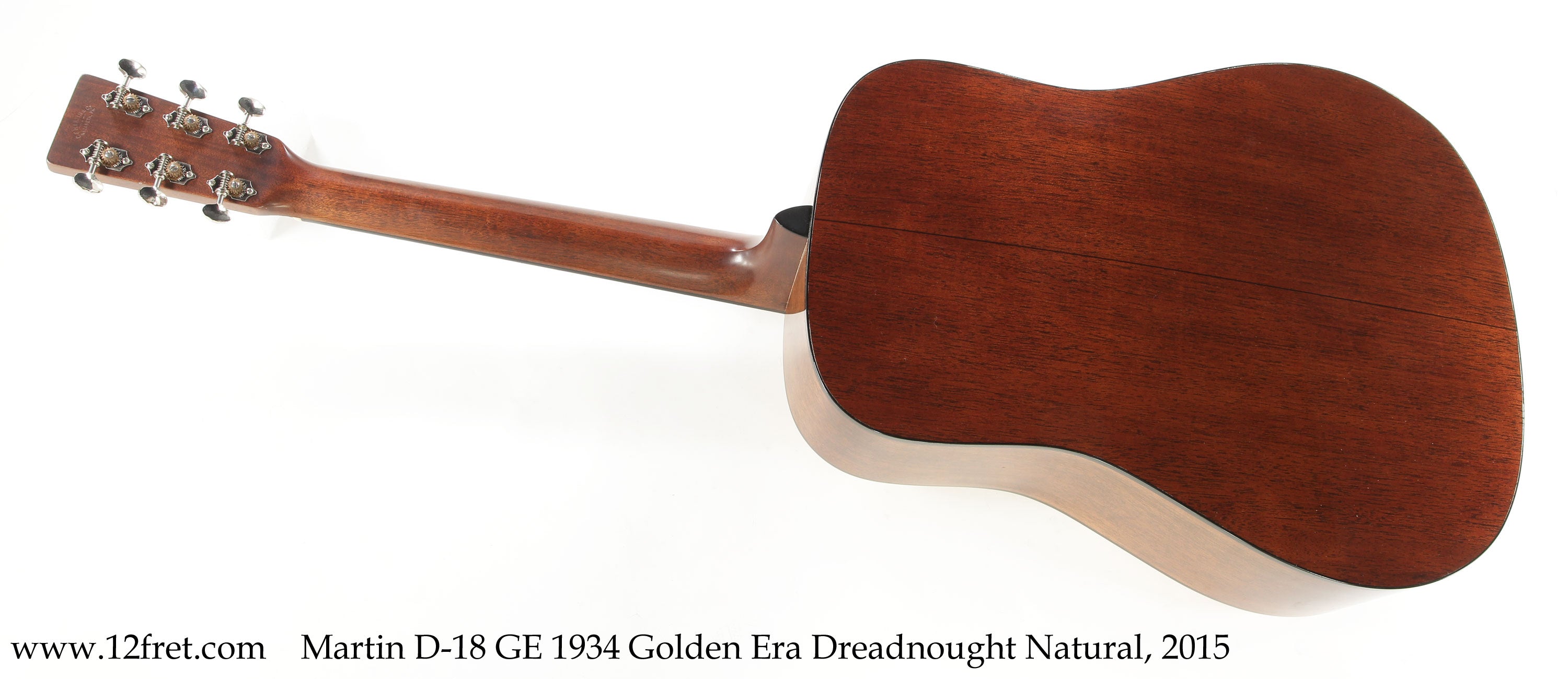 Martin D-18GE 1934 Golden Era Dreadnought Natural, 2015 - The Tweflth Fret