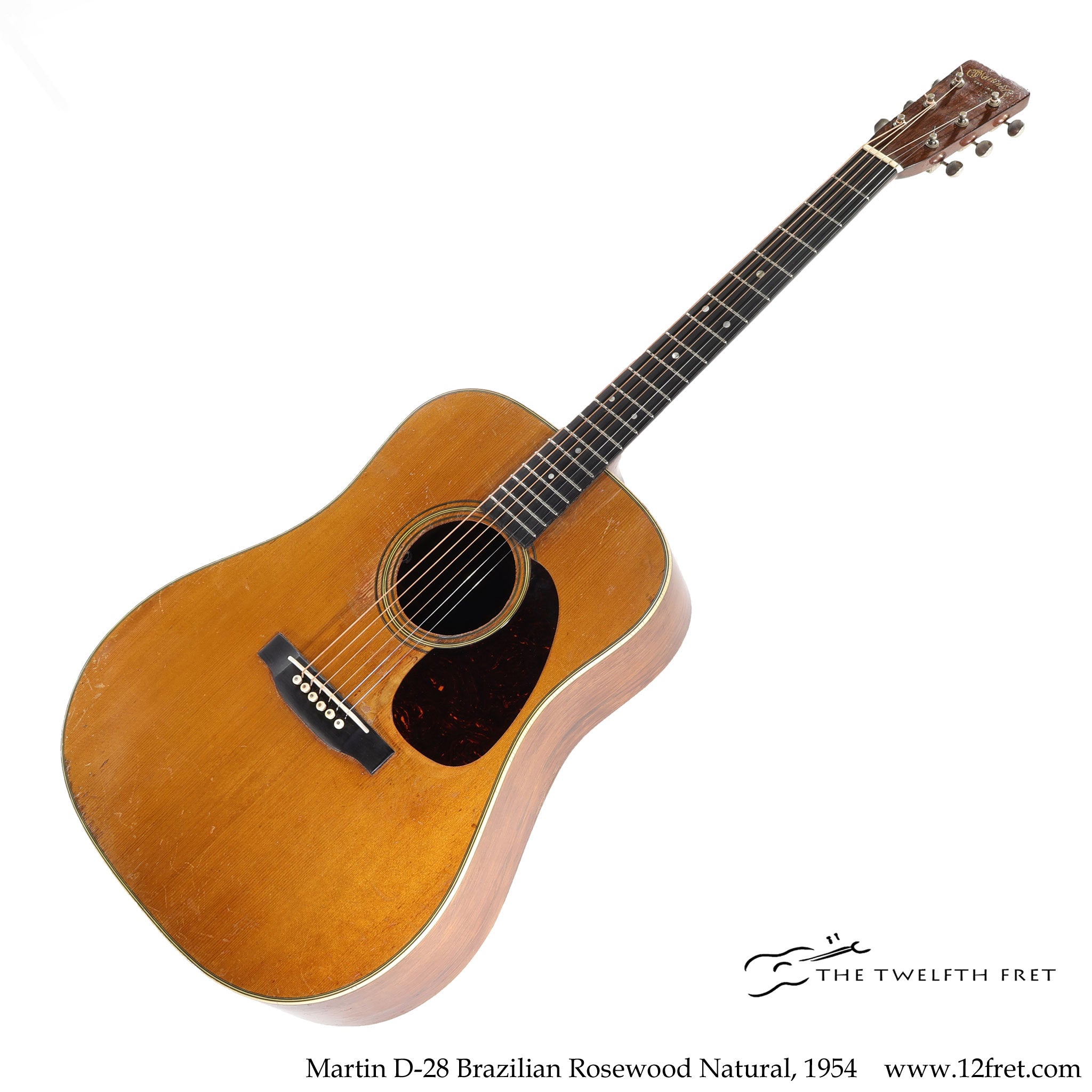 Martin D-28 Brazilian Rosewood Natural, 1954 - The Twelfth Fret